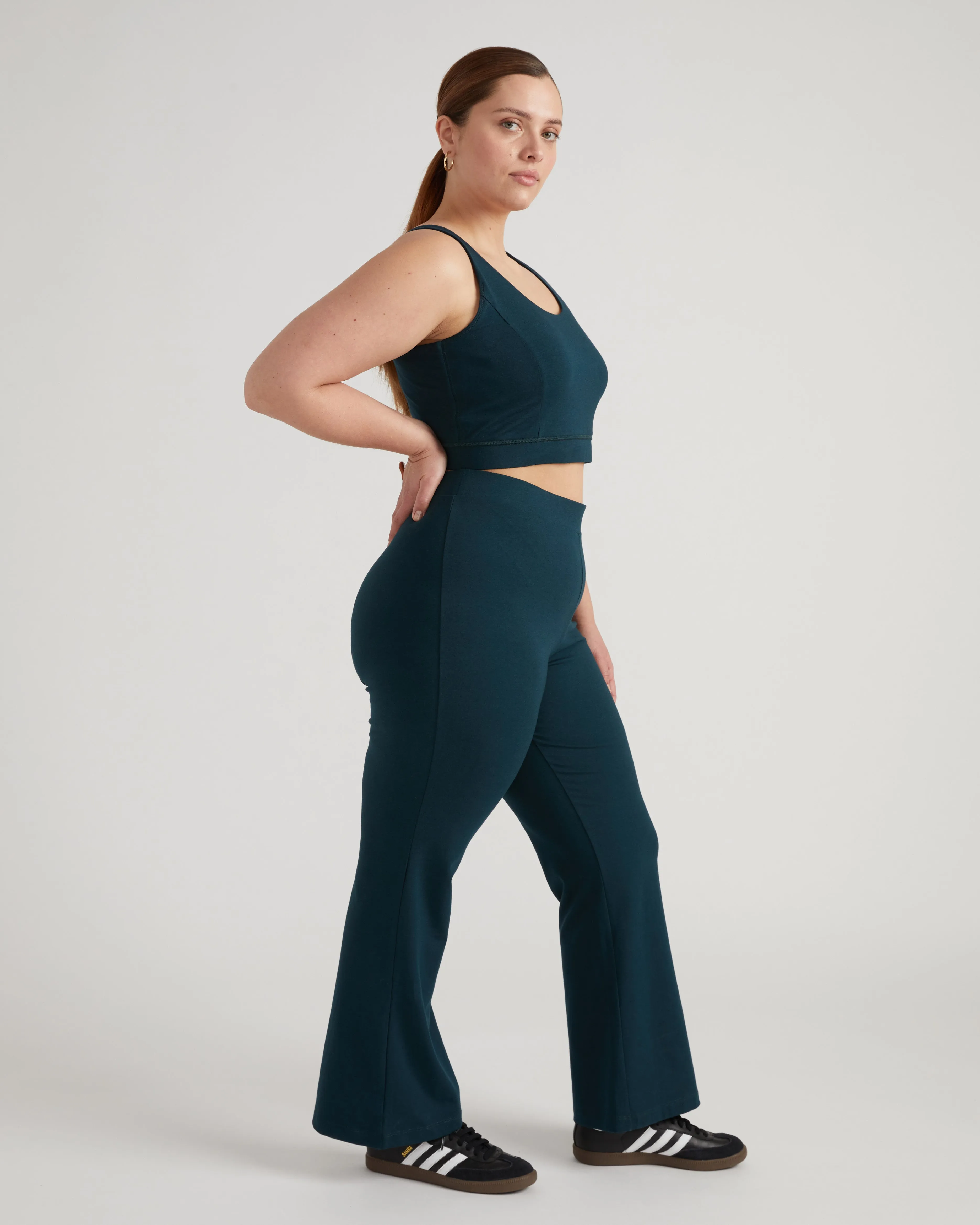 Roya Bootcut Legging - Deep Sea sold by Universal Standard product image thumbnail 3
