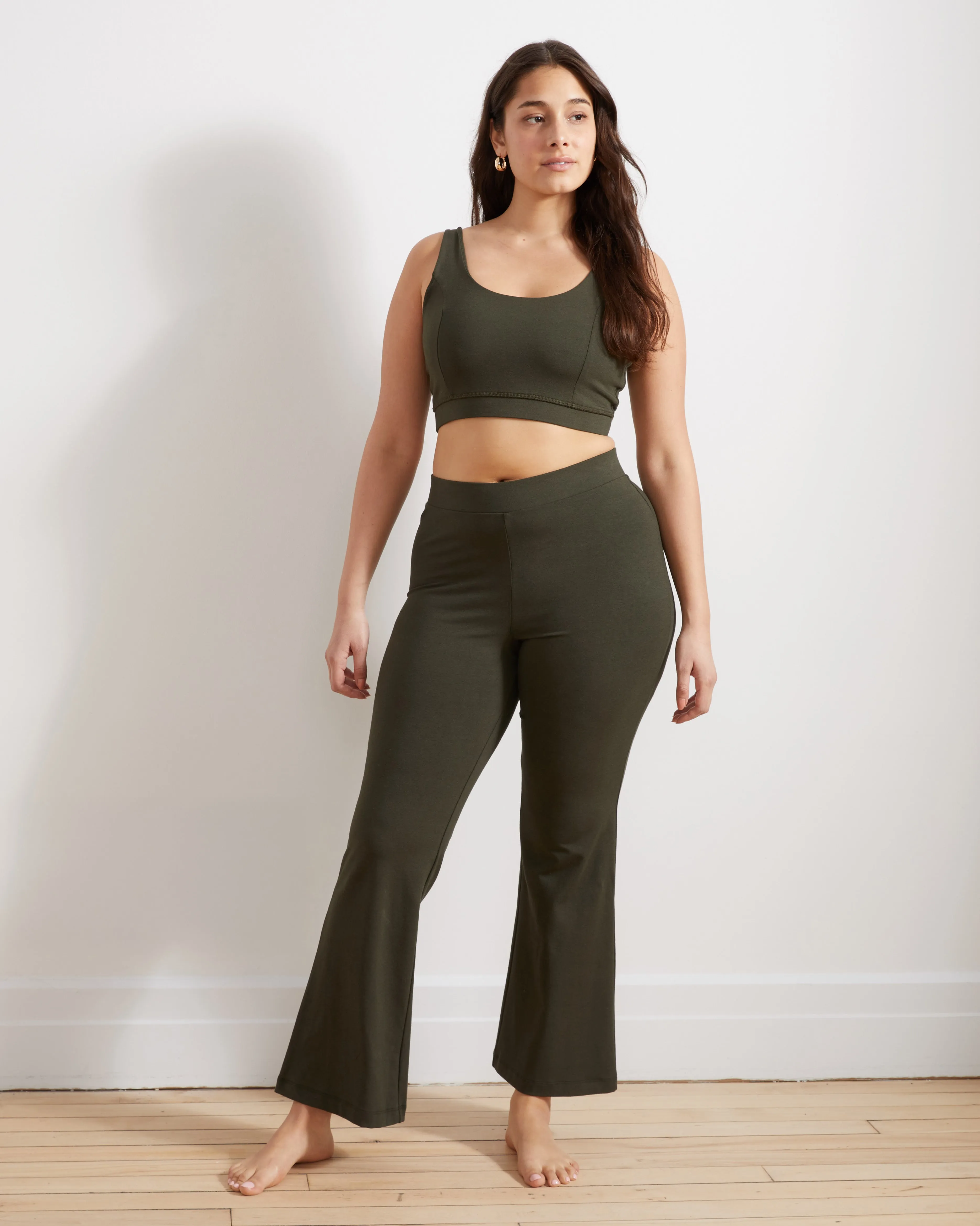 Roya Bootcut Legging - Nori sold by Universal Standard product image thumbnail 2