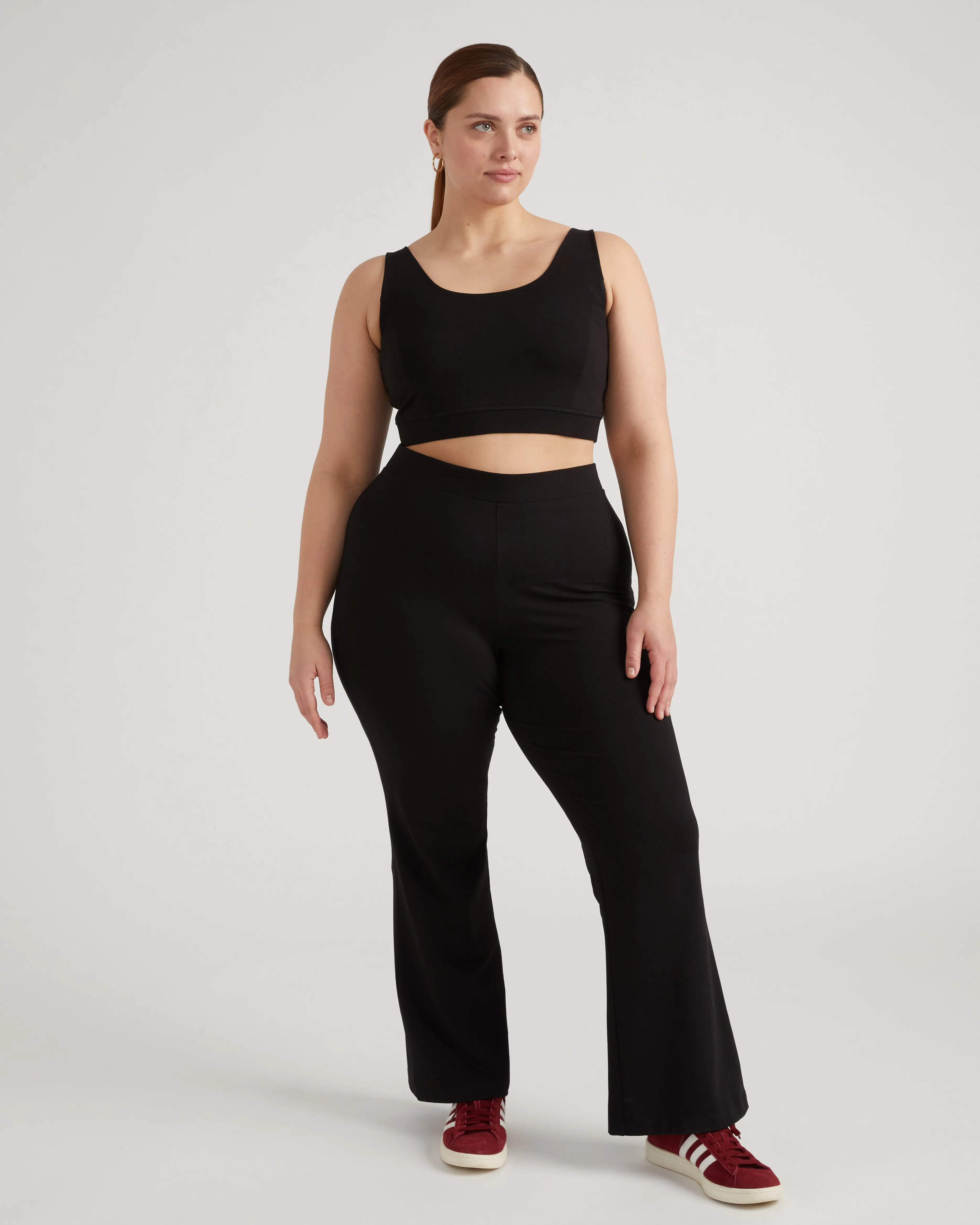 Roya Bootcut Legging - Black sold by Universal Standard product image thumbnail 2