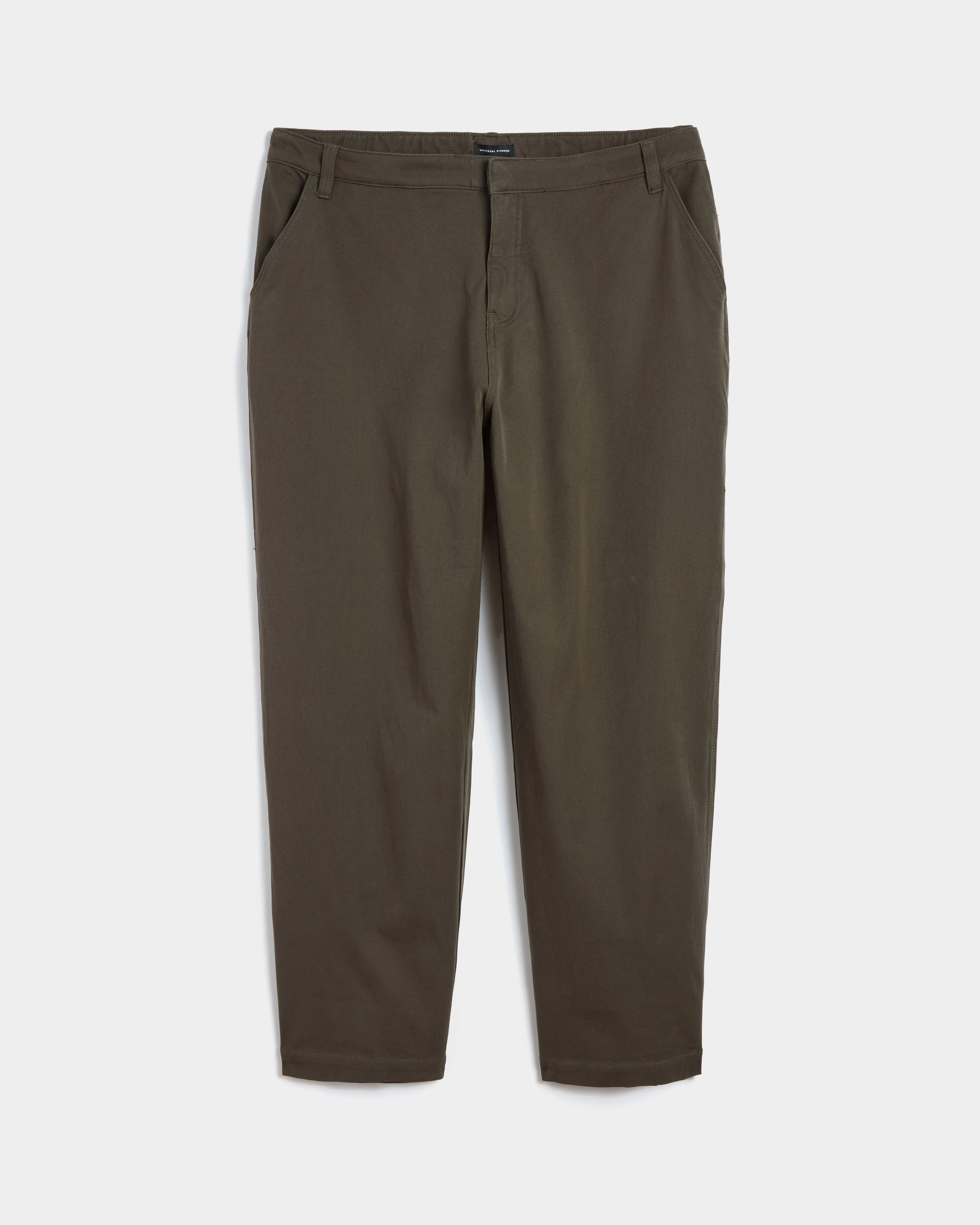 Orchard Stretch Cotton Twill Chinos - Nori sold by Universal Standard product image thumbnail 2