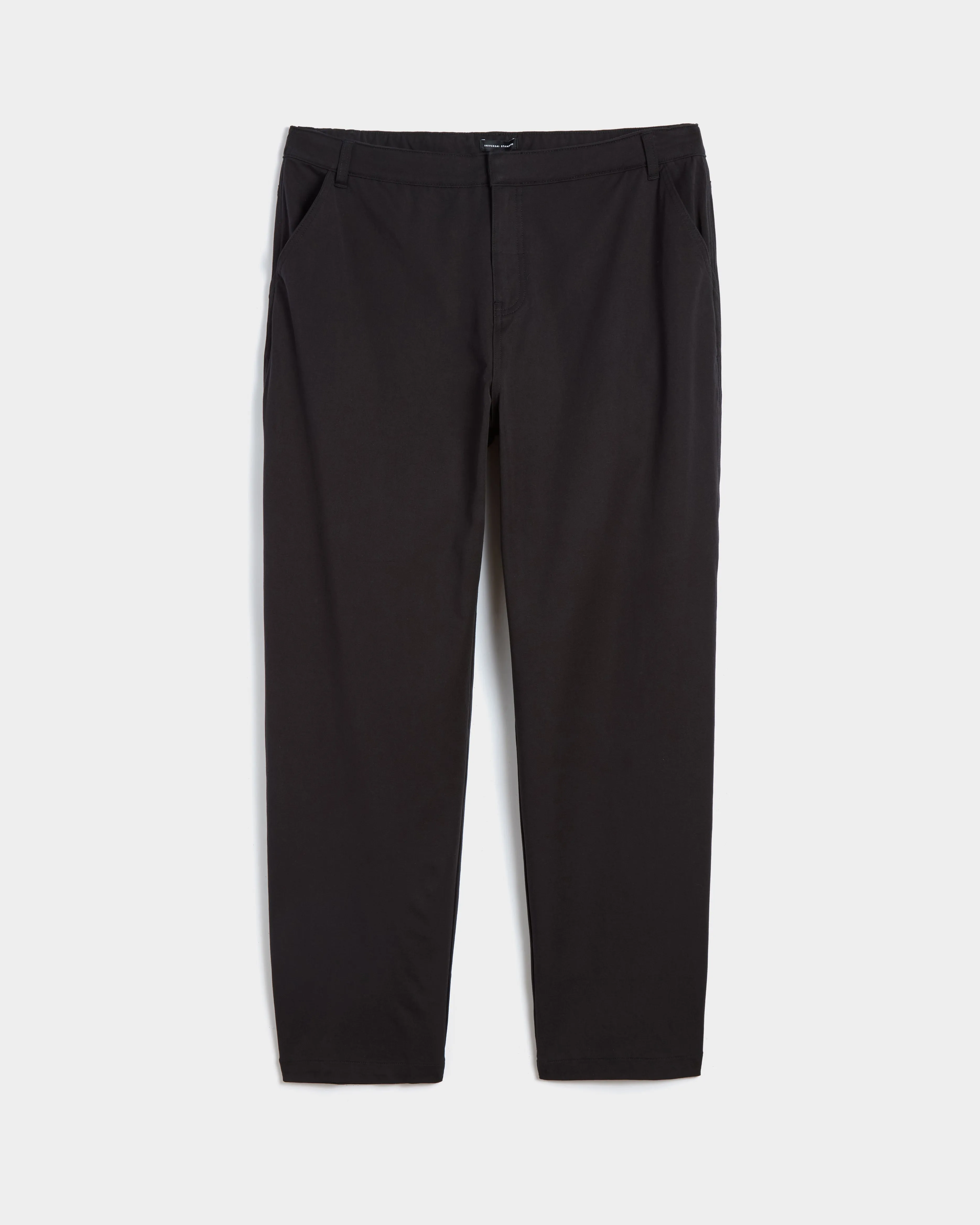 Orchard Stretch Cotton Twill Chinos - Black sold by Universal Standard product image thumbnail 2