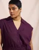 Laurel Linen Dress - Acai sold by Universal Standard