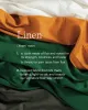 Iris Linen Easy Pull-On Pants - Beachgrass Print in Green sold by Universal Standard