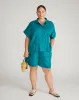 Juniper Linen Easy Pull-On Shorts - Aurora sold by Universal Standard