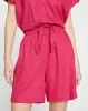 Juniper Linen Easy Pull-On Shorts - Cerise sold by Universal Standard