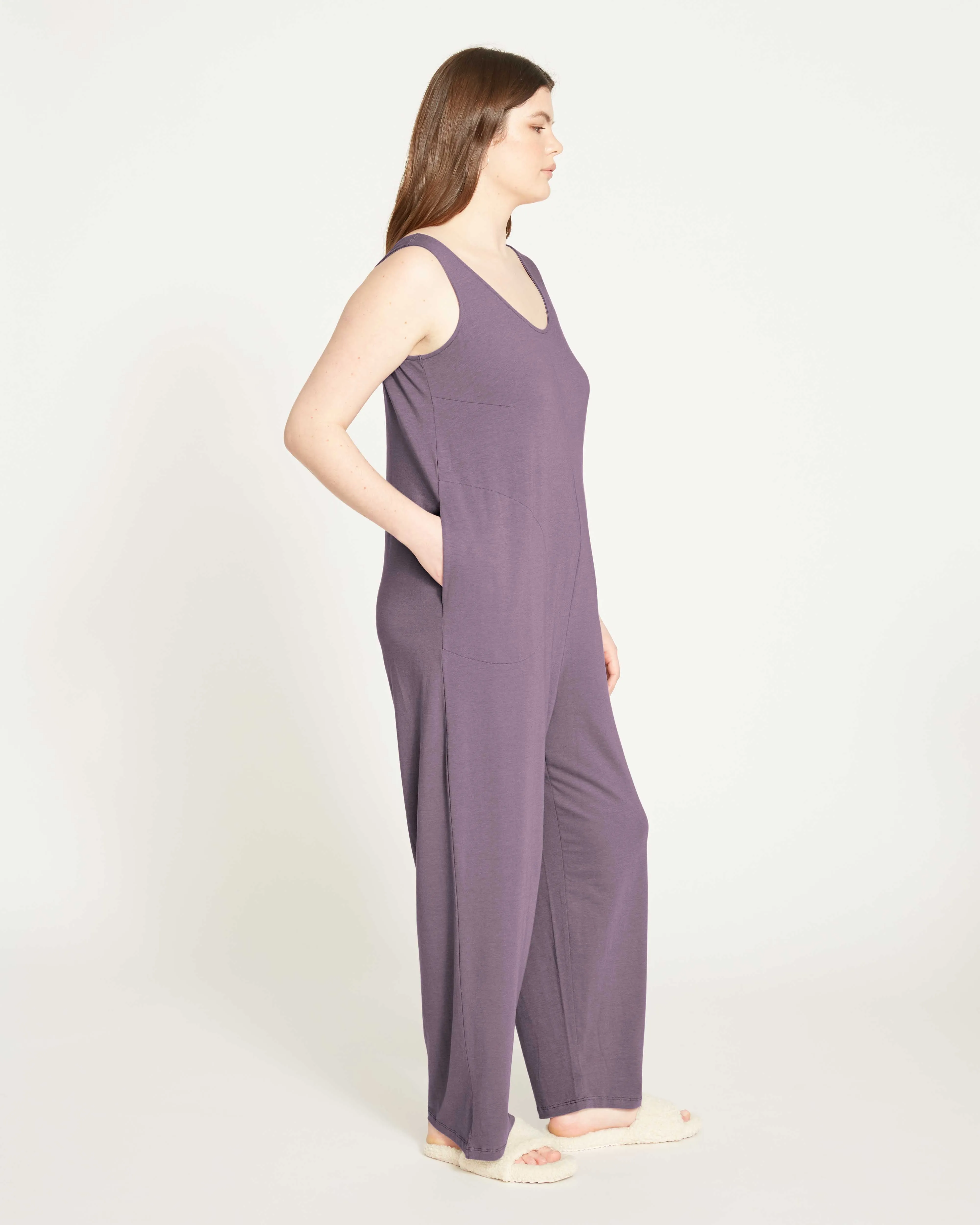 Jersey Leisure Jumpsuit - Stormy Weather sold by Universal Standard product image thumbnail 3