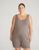 Jersey Leisure Romper - Stormy Weather sold by Universal Standard