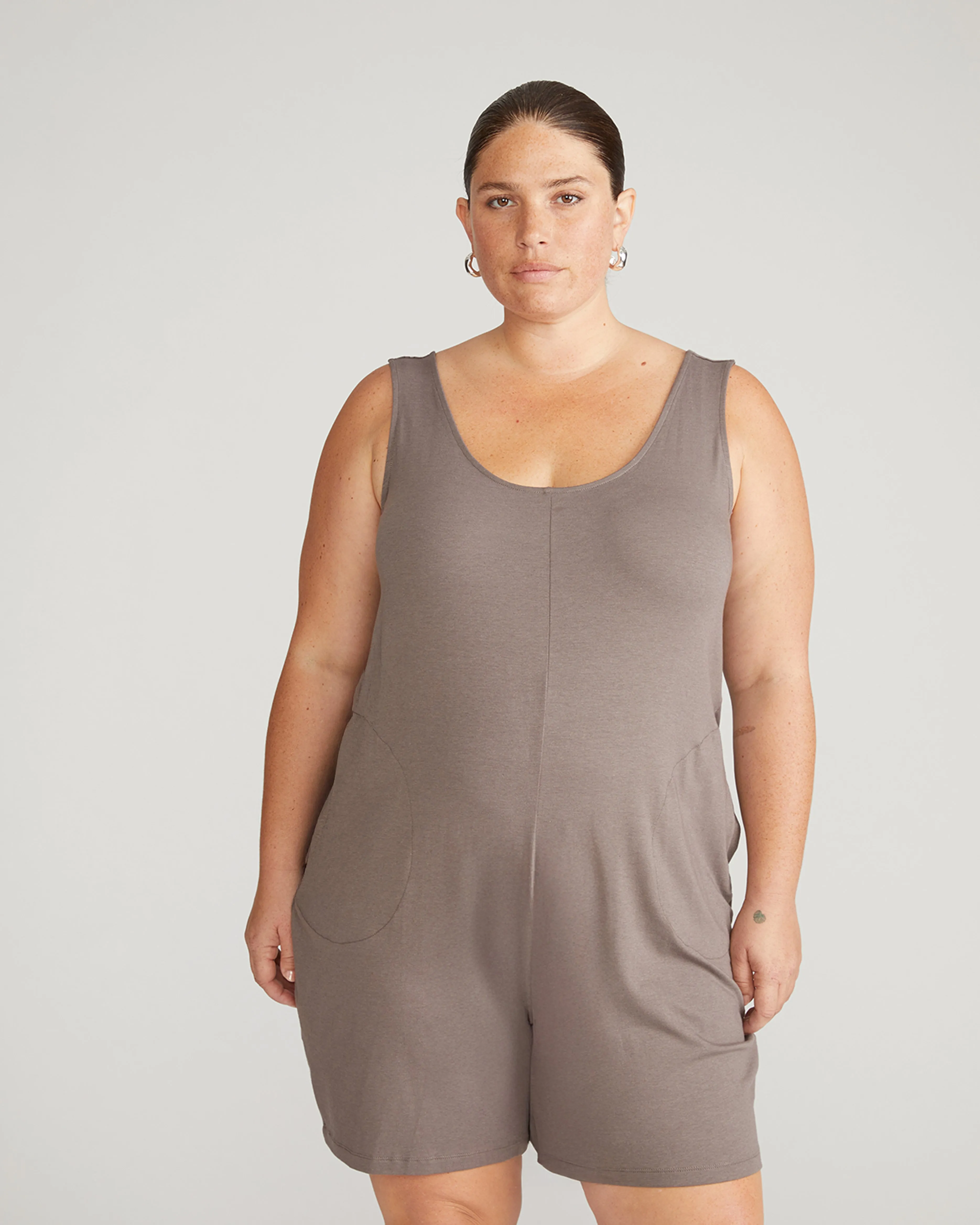 Jersey Leisure Romper - Stormy Weather sold by Universal Standard product image thumbnail 2