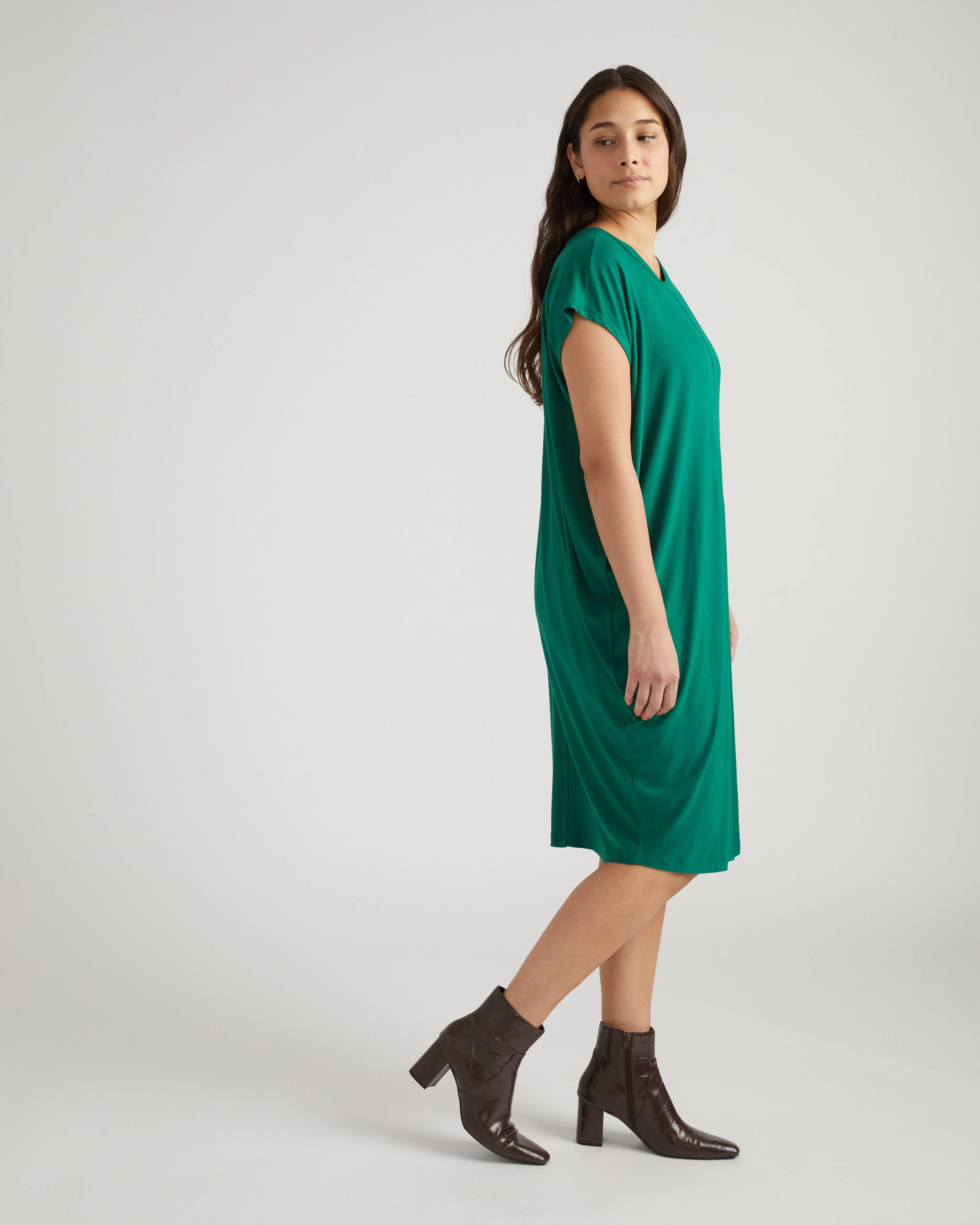 Carrea Relaxed Dress - Lily Pad sold by Universal Standard product image thumbnail 2