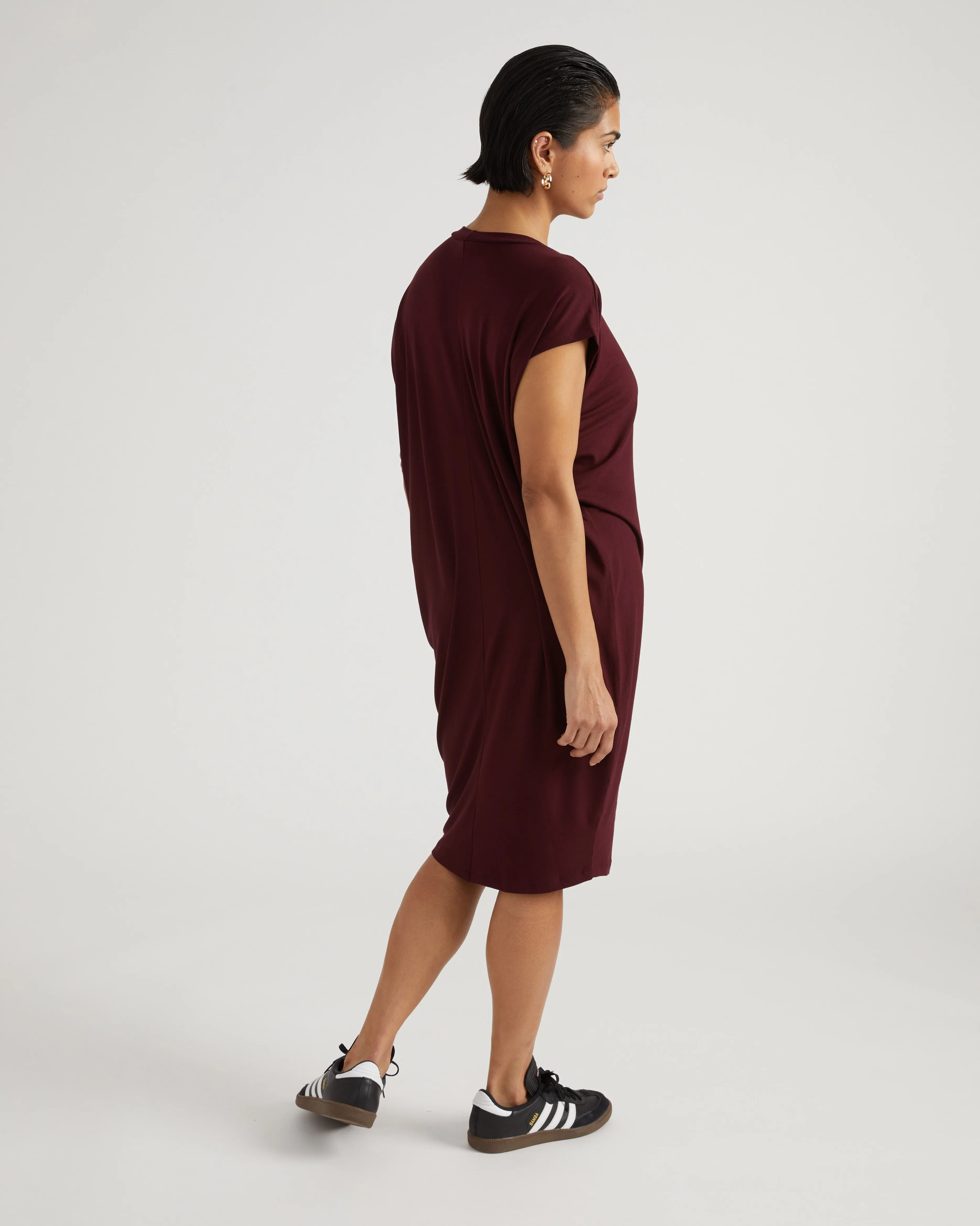 Carrea Relaxed Dress - Black Cherry sold by Universal Standard product image thumbnail 3