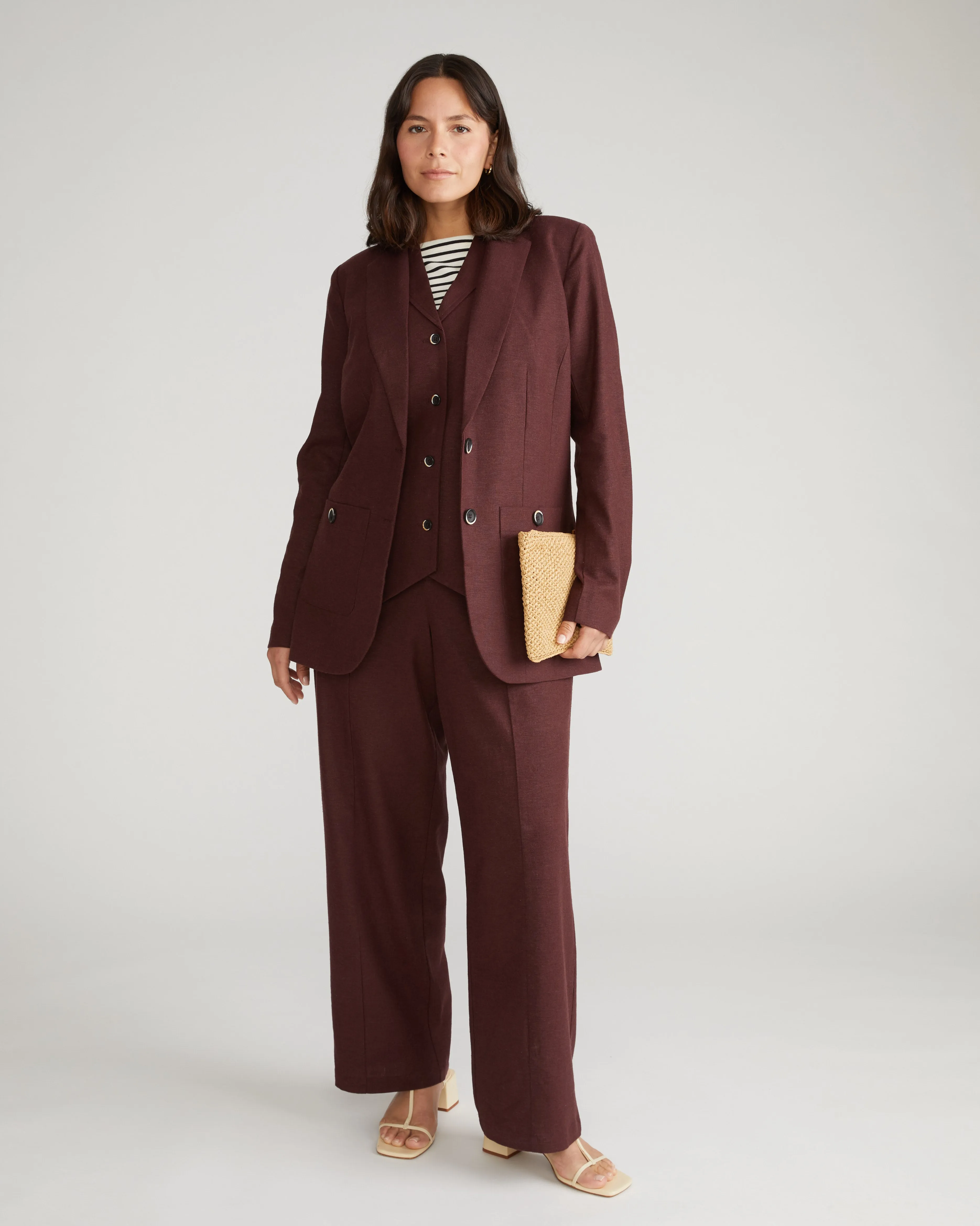 Coastal Linen Pants - Brulee sold by Universal Standard product image thumbnail 3