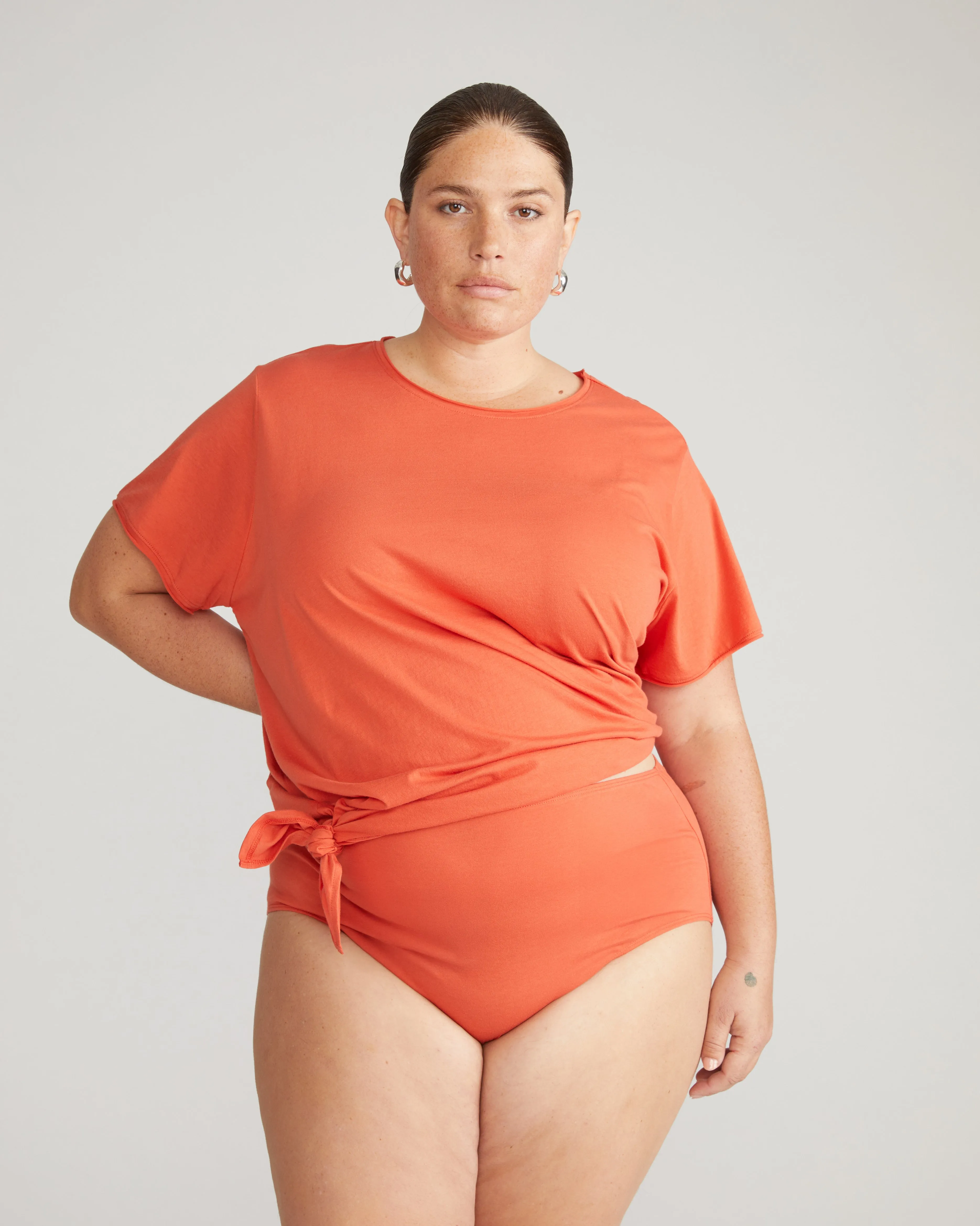 Pima Cotton Full Coverage Briefs - Sweet Berry sold by Universal Standard