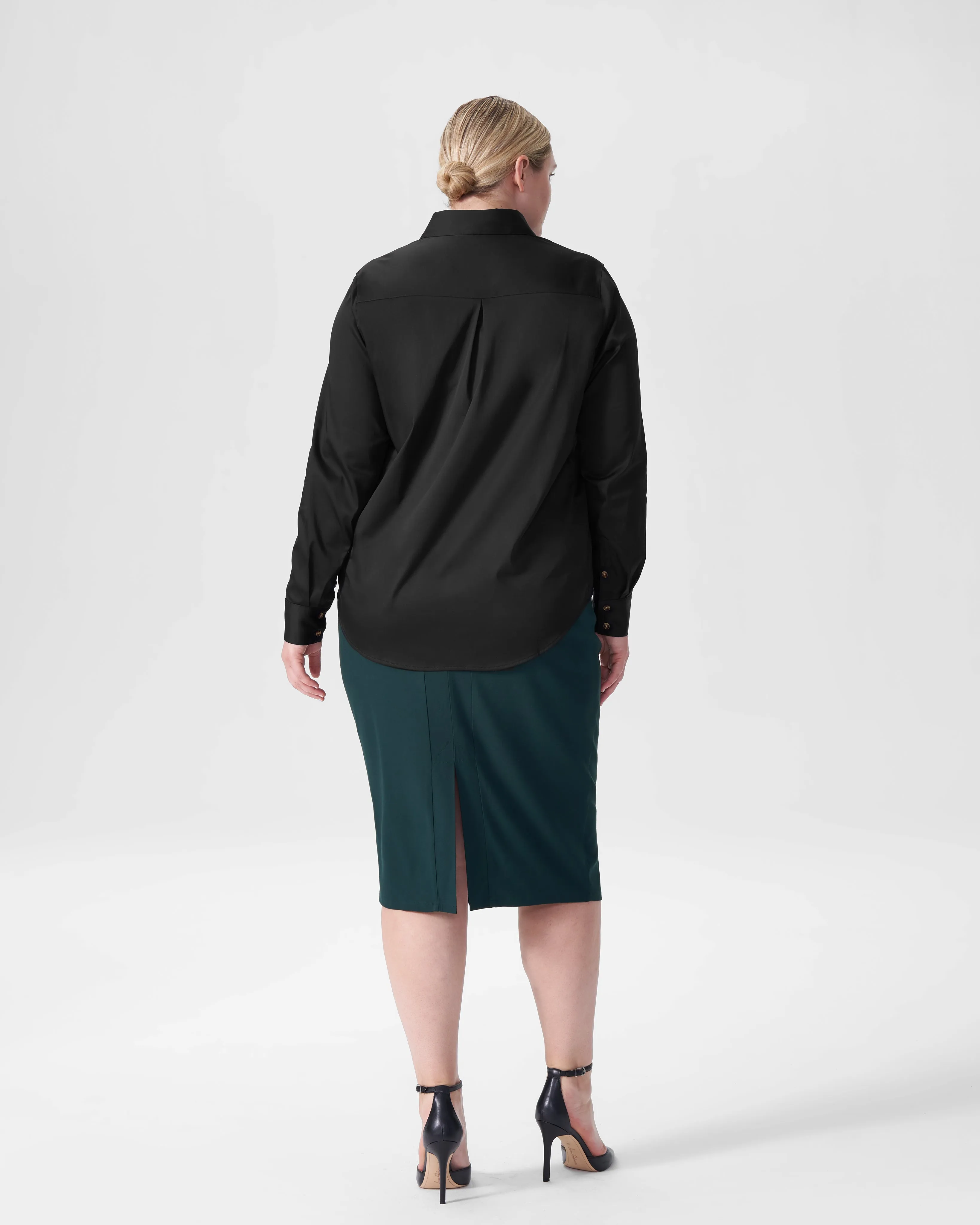 Elbe Shirt - Black sold by Universal Standard product image thumbnail 4