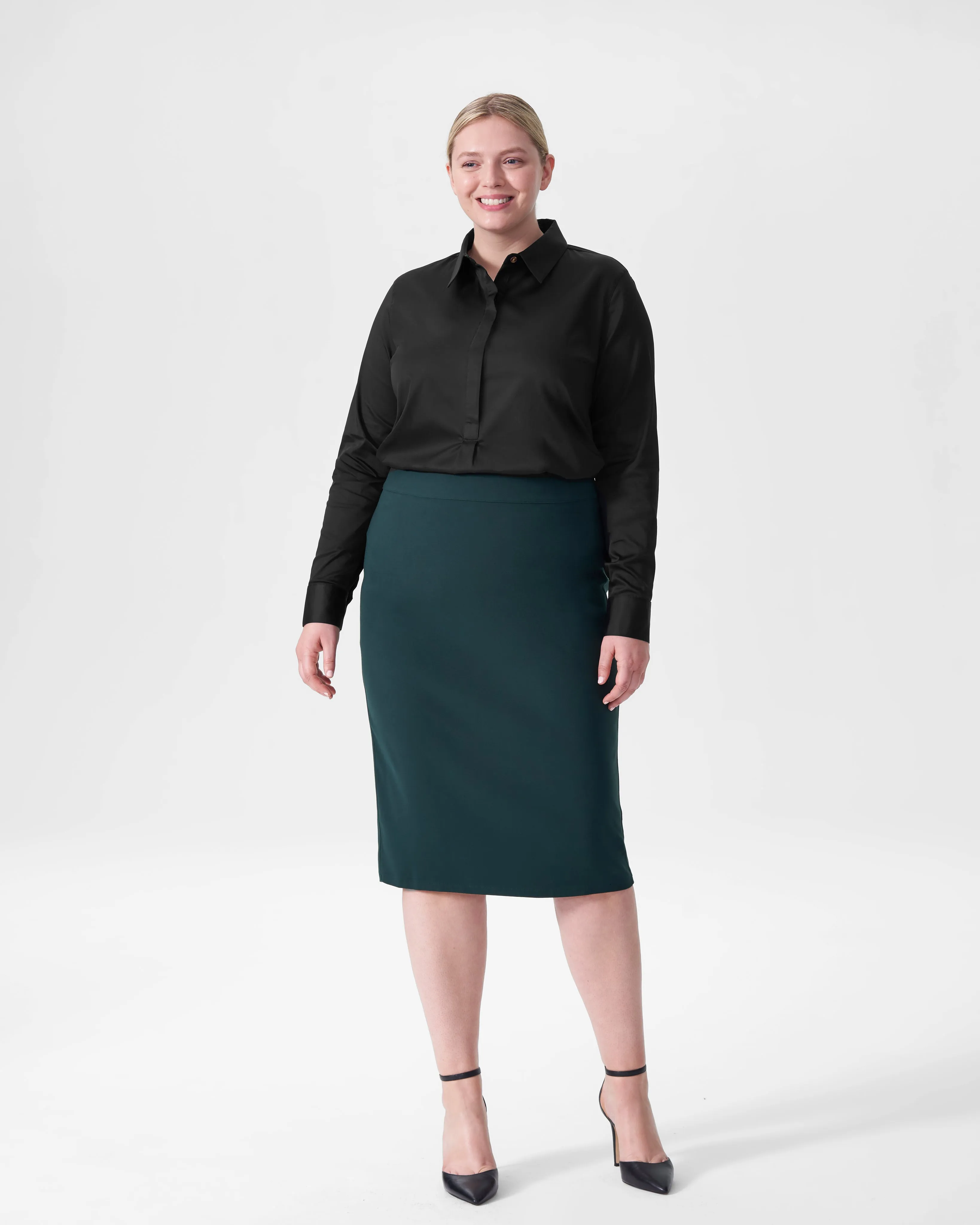 Elbe Shirt - Black sold by Universal Standard product image thumbnail 5