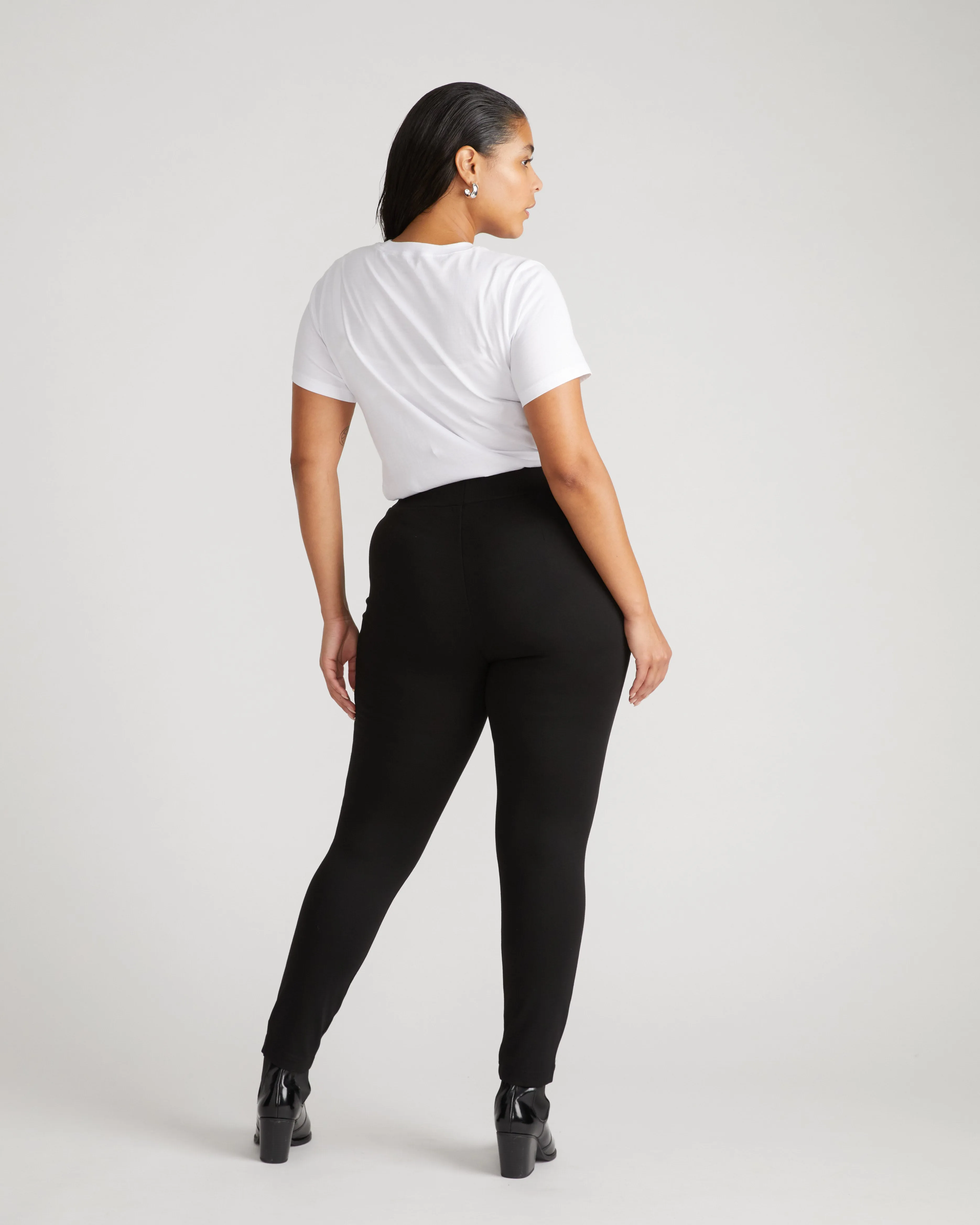 Mara Ponte Leggings - Black sold by Universal Standard product image thumbnail 3
