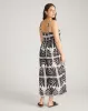 Harmony Voile Dress - Ink Bloom Print sold by Universal Standard