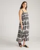 Harmony Voile Dress - Ink Bloom Print sold by Universal Standard