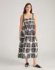 Harmony Voile Dress - Ink Bloom Print sold by Universal Standard