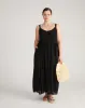 Harmony Voile Dress - Black sold by Universal Standard