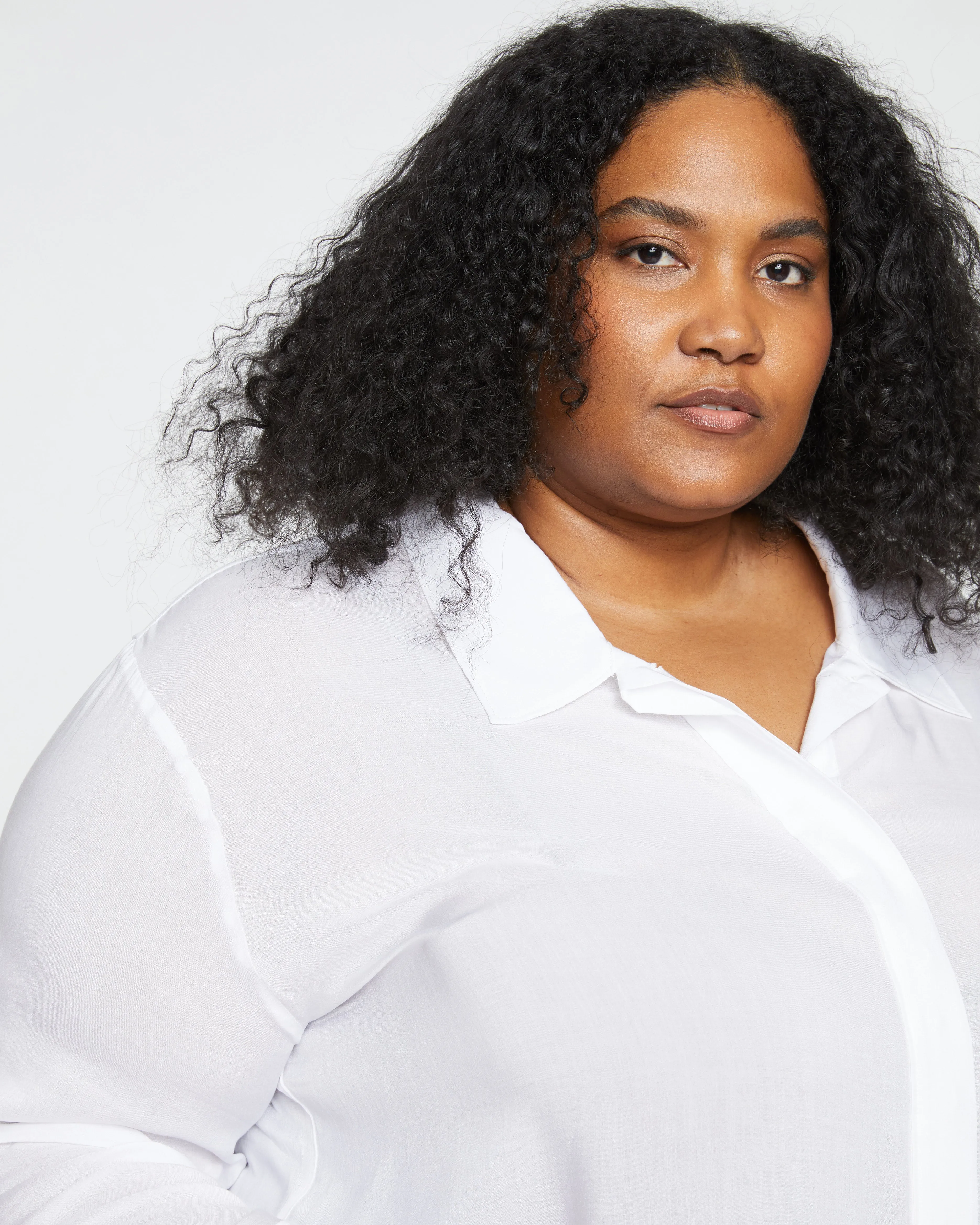 Toni Hi Low Tunic - White sold by Universal Standard product image thumbnail 2