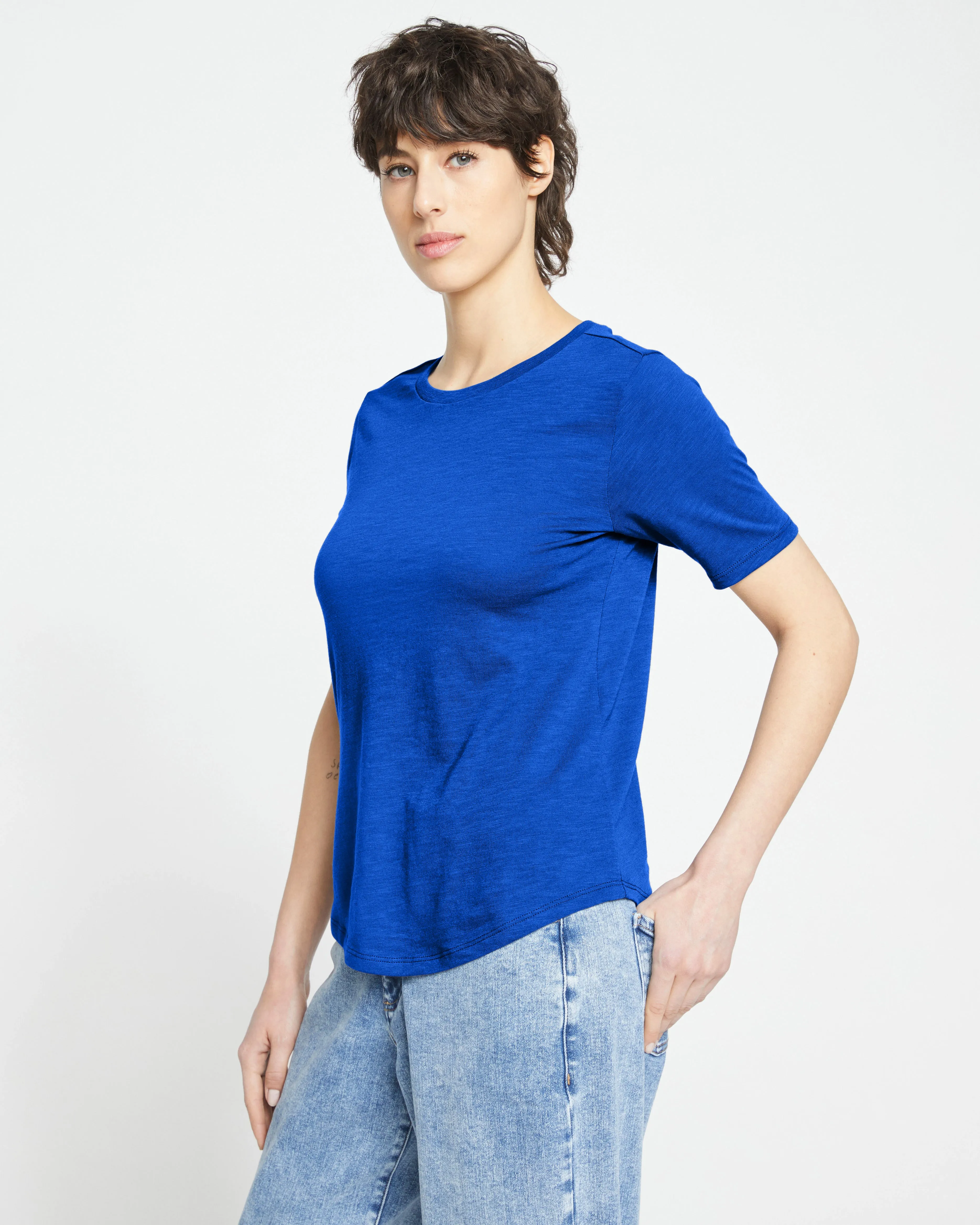 Light-As-Air Tee Rex - Ultramarine sold by Universal Standard product image thumbnail 2