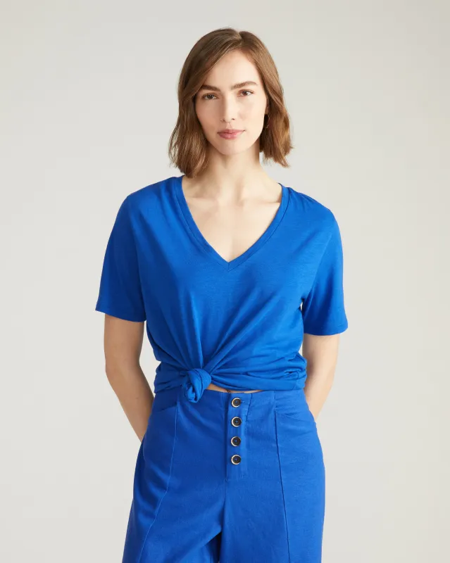 Light-As-Air V Rex - Ultramarine sold by Universal Standard