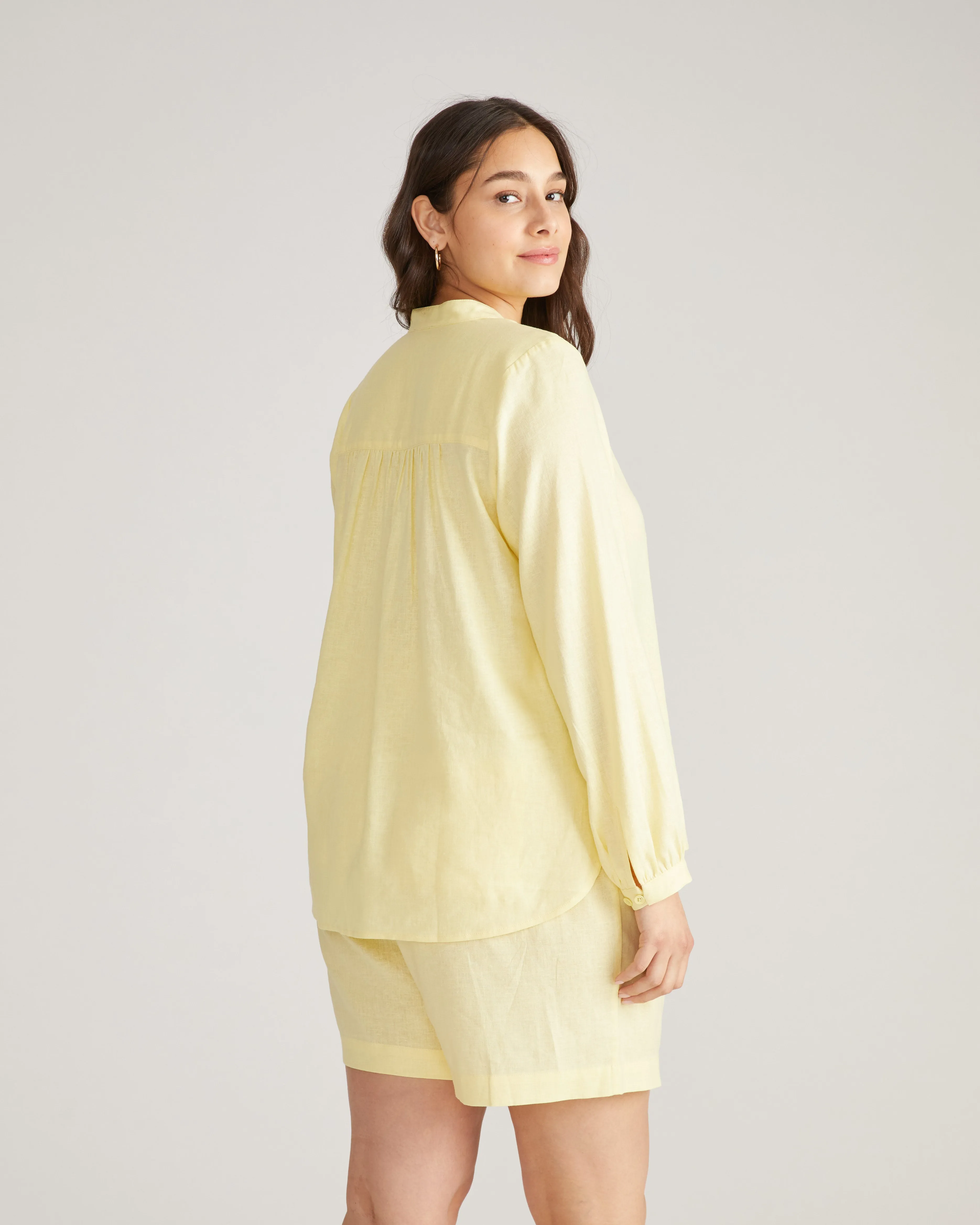 Avalon Linen Top - Twinkle sold by Universal Standard product image thumbnail 3