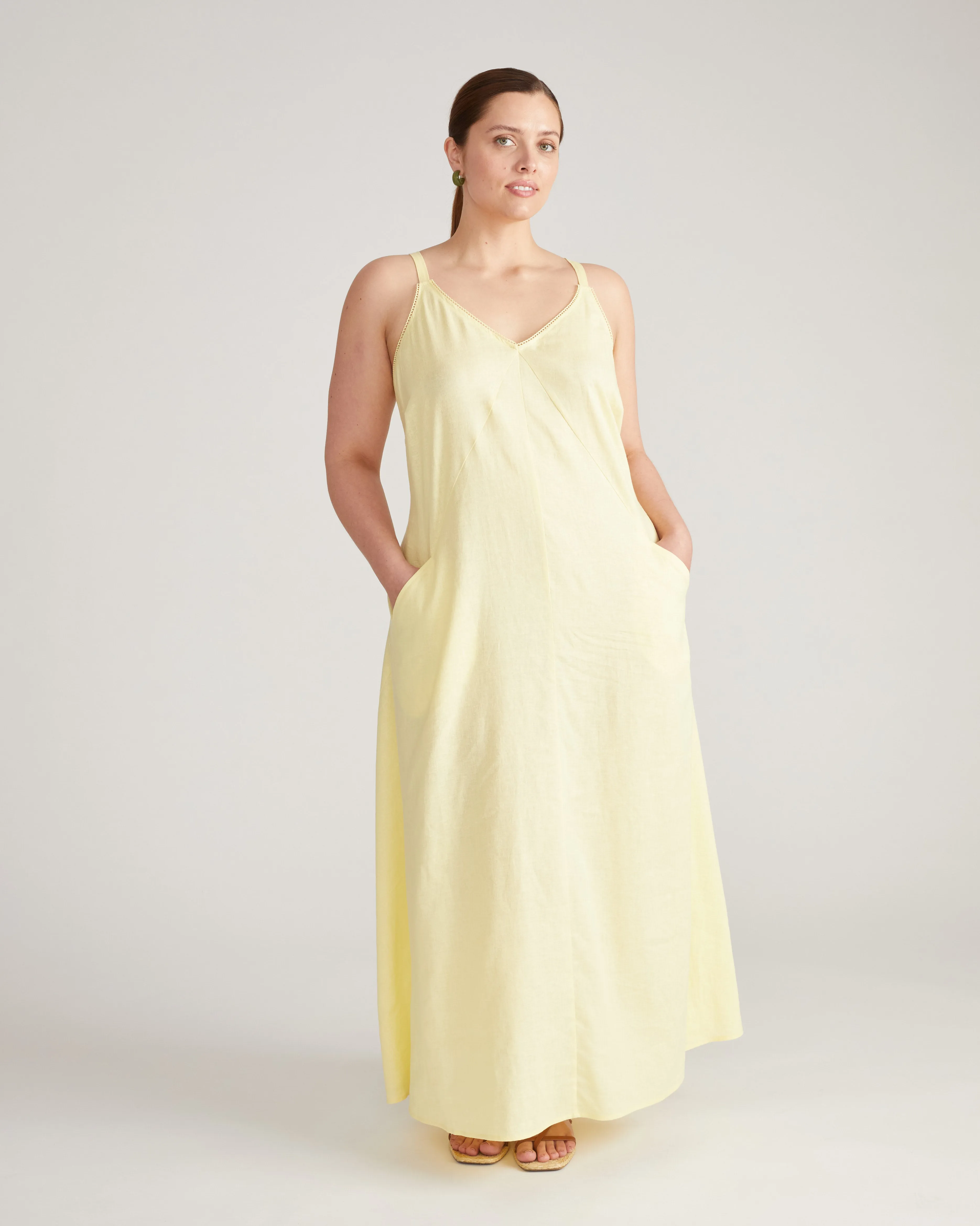 Kite Linen Dress - Twinkle sold by Universal Standard product image thumbnail 3