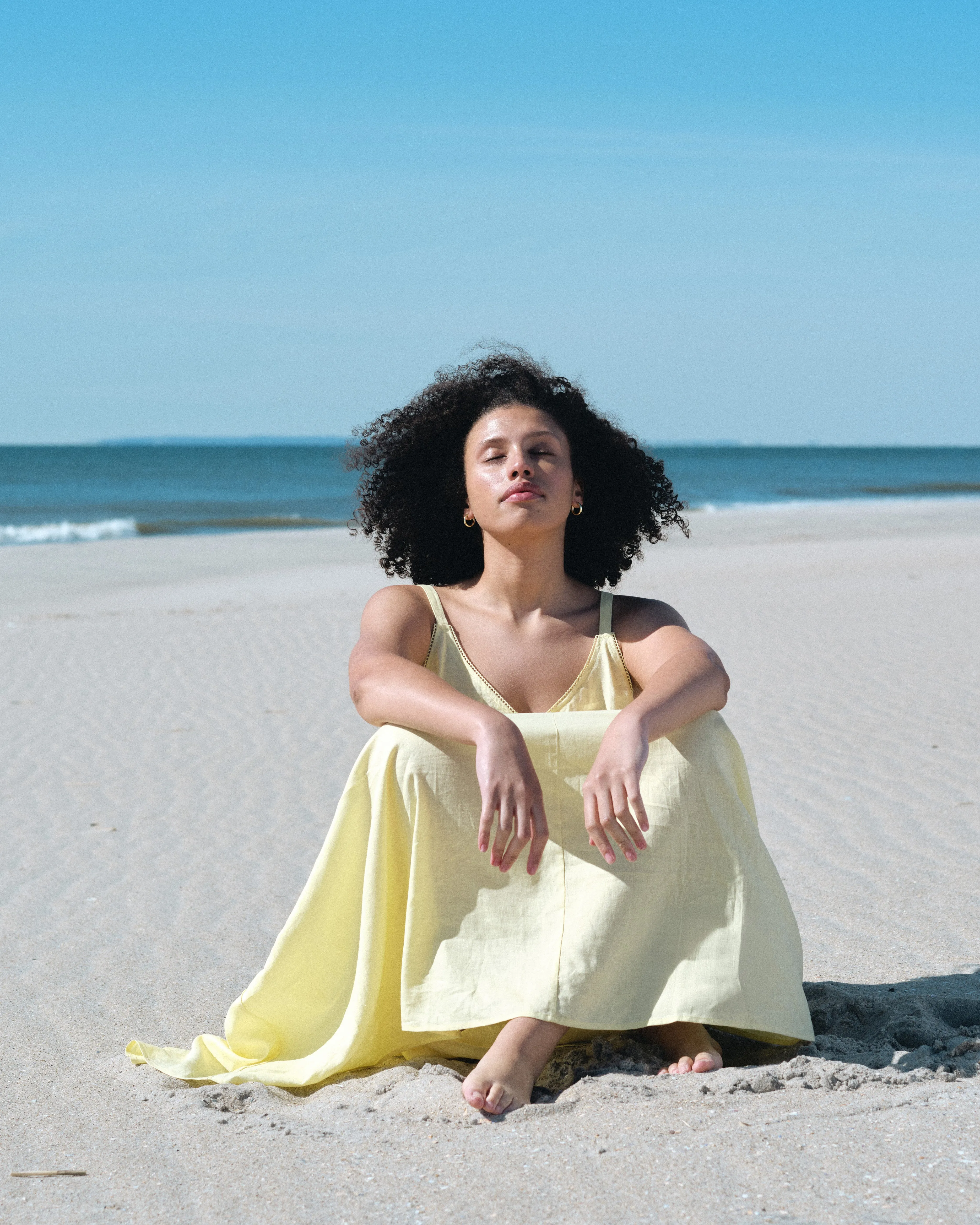 Kite Linen Dress - Twinkle sold by Universal Standard