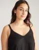 Kite Linen Dress - Black sold by Universal Standard