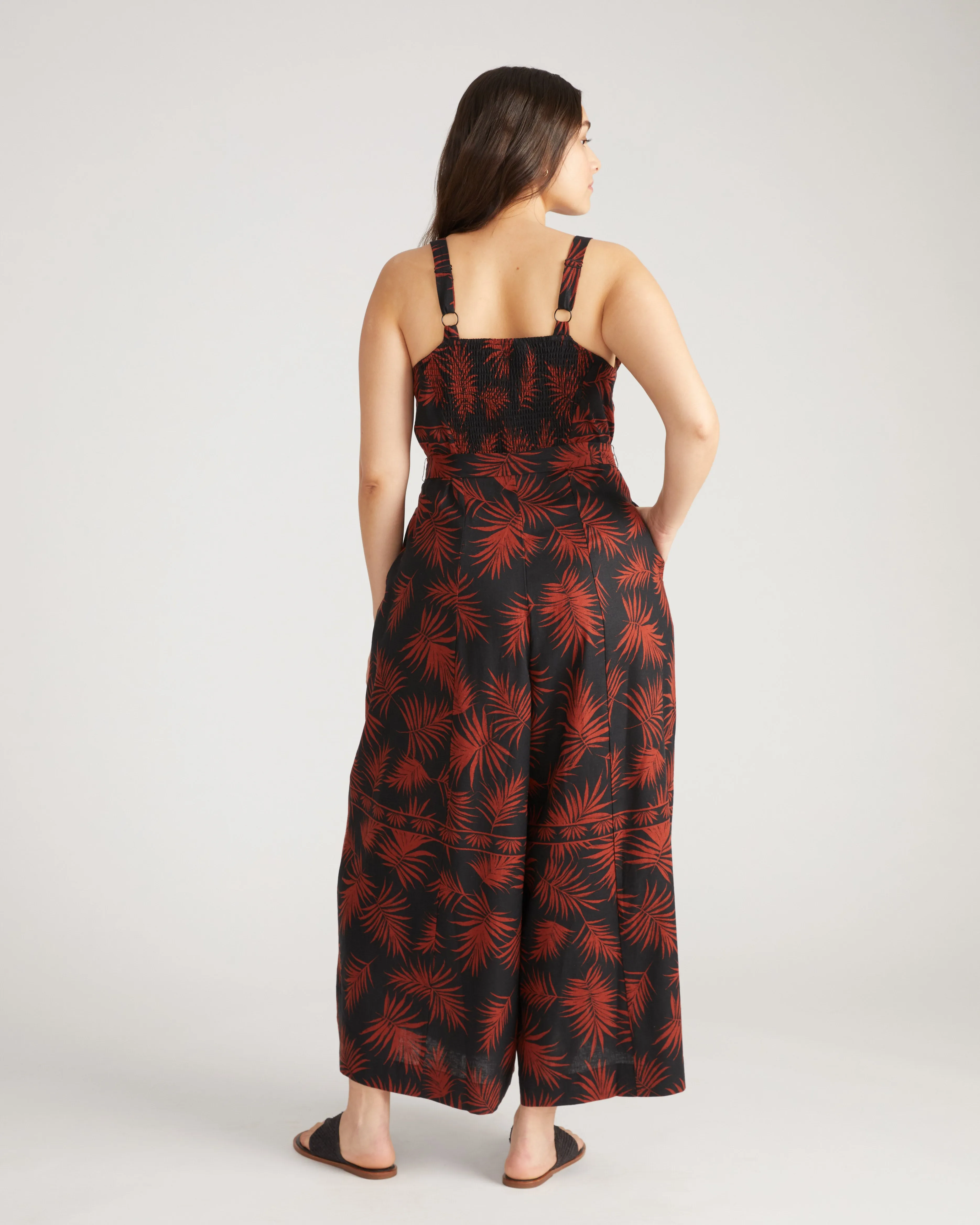 Promenade Linen Jumpsuit - Bohem Print sold by Universal Standard product image thumbnail 4