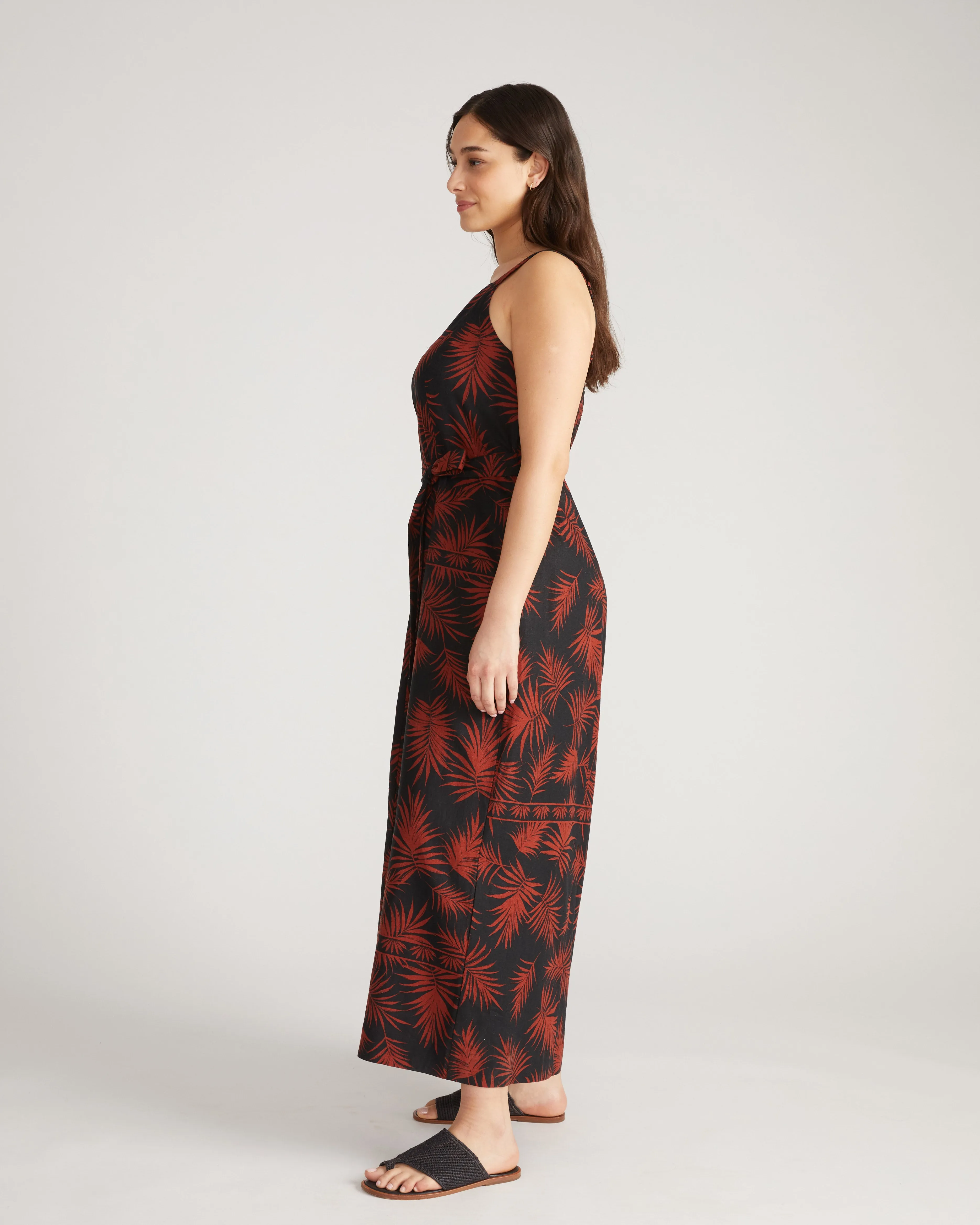 Promenade Linen Jumpsuit - Bohem Print sold by Universal Standard product image thumbnail 3