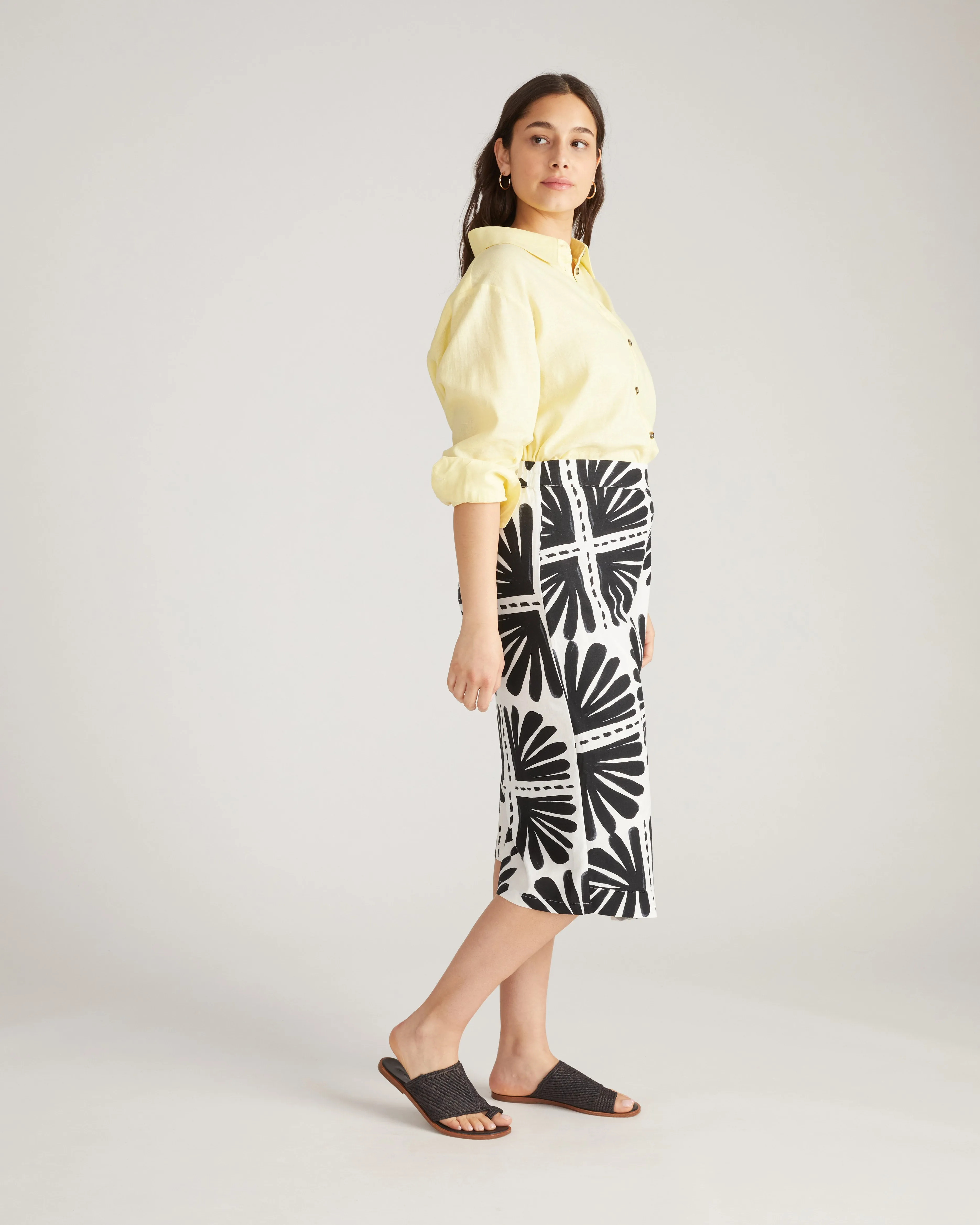 Dawn Linen Hi Low Tunic - Twinkle sold by Universal Standard product image thumbnail 2