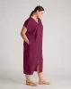 Cabana Linen Kaftan - Acai sold by Universal Standard