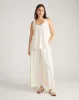 Isadora Wide Leg Lounge Pants - Porcelain sold by Universal Standard