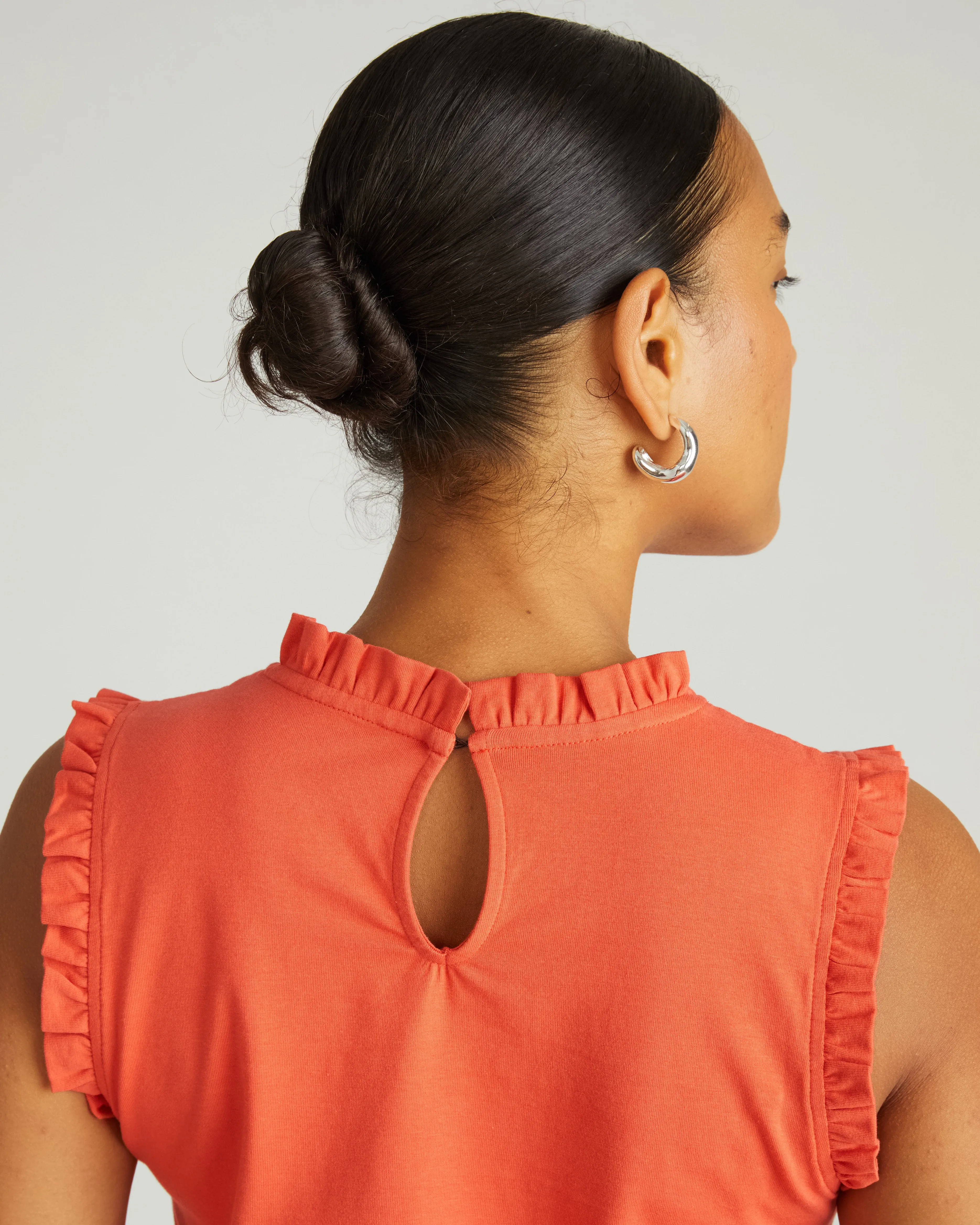 Tabitha Frill Top - Coral Reef sold by Universal Standard product image thumbnail 3