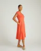 Danna Jersey Dress - Coral Reef sold by Universal Standard