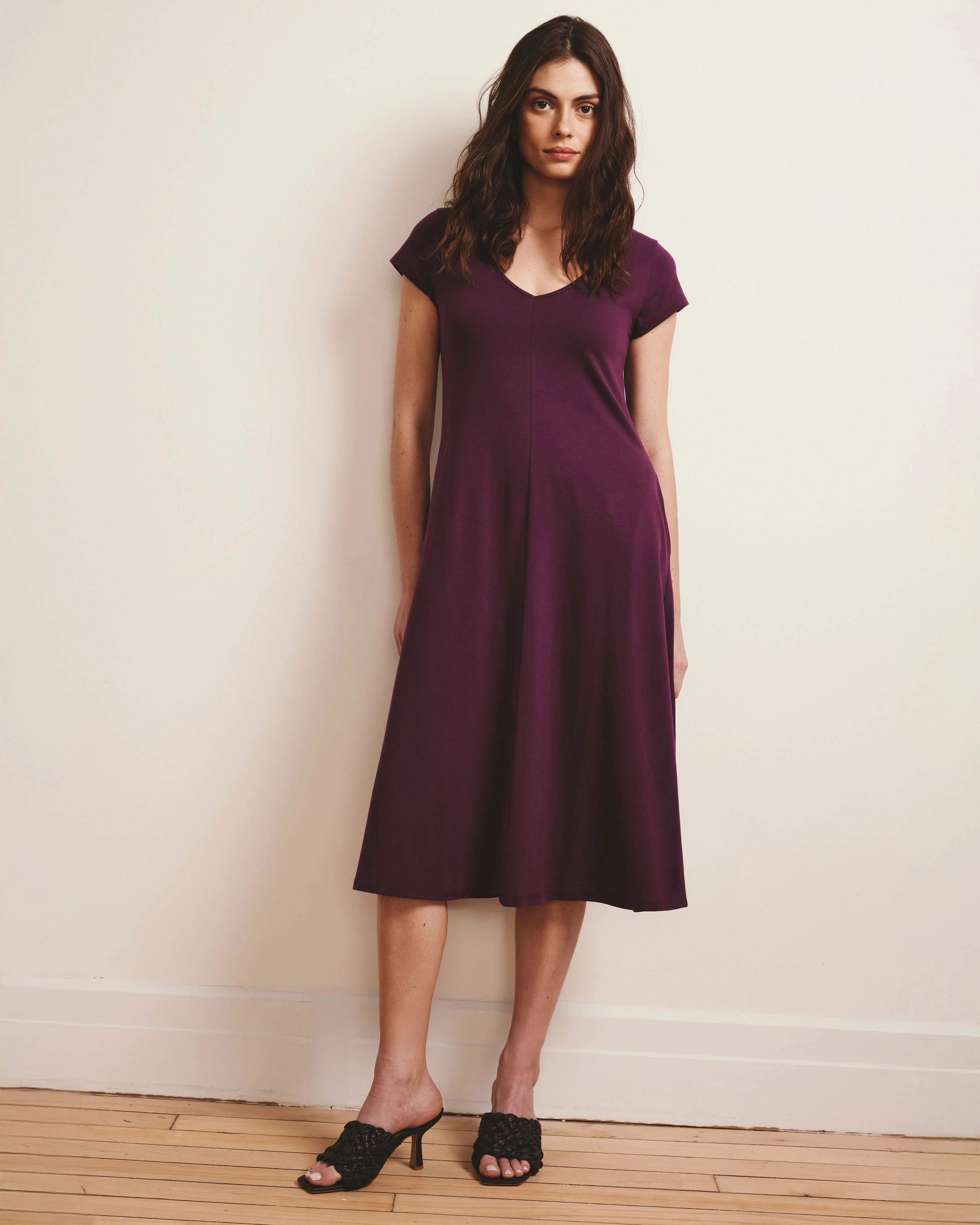Danna Jersey Dress - Gamay sold by Universal Standard product image thumbnail 2