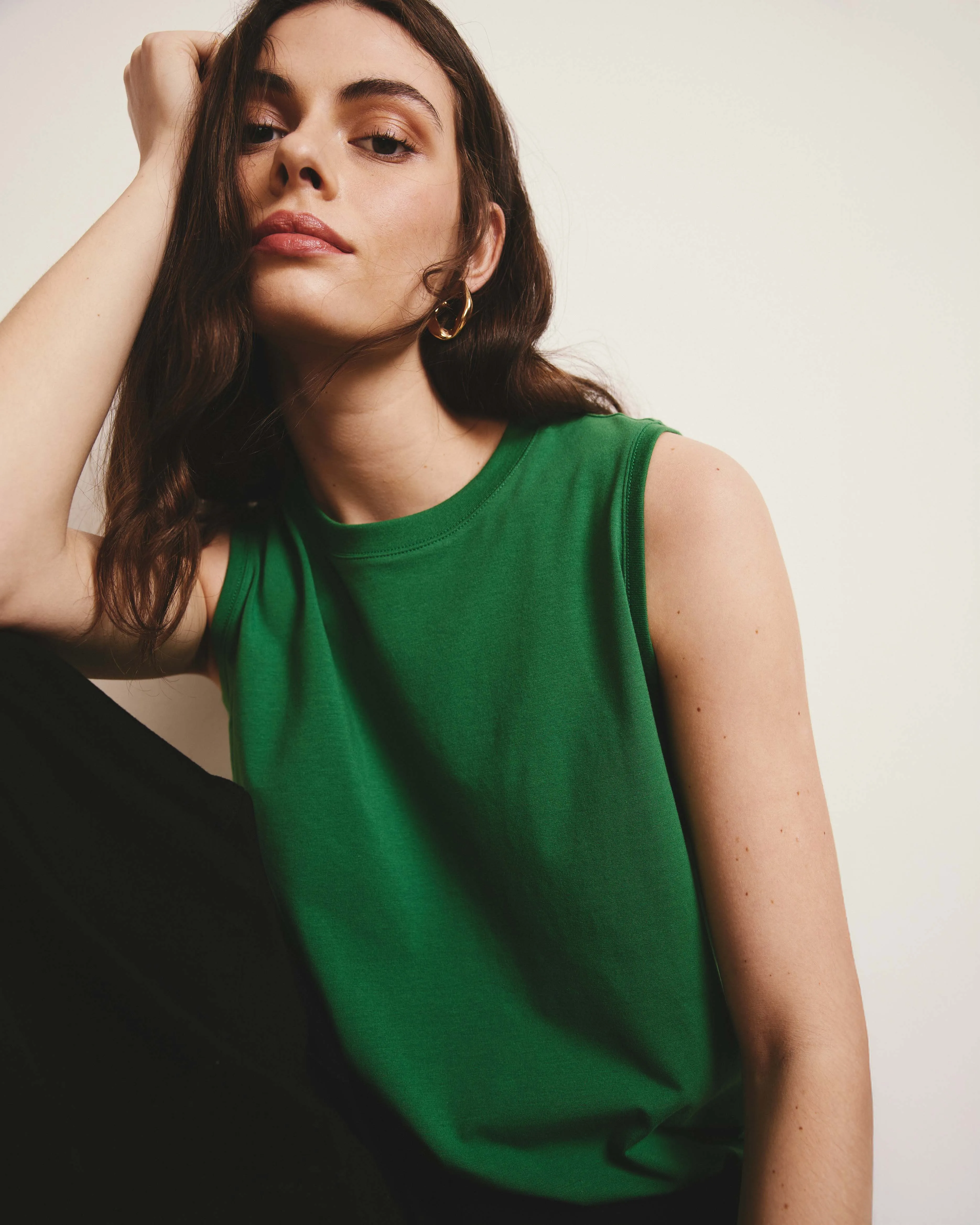 Patti Muscle Tank - Clover sold by Universal Standard product image thumbnail 2