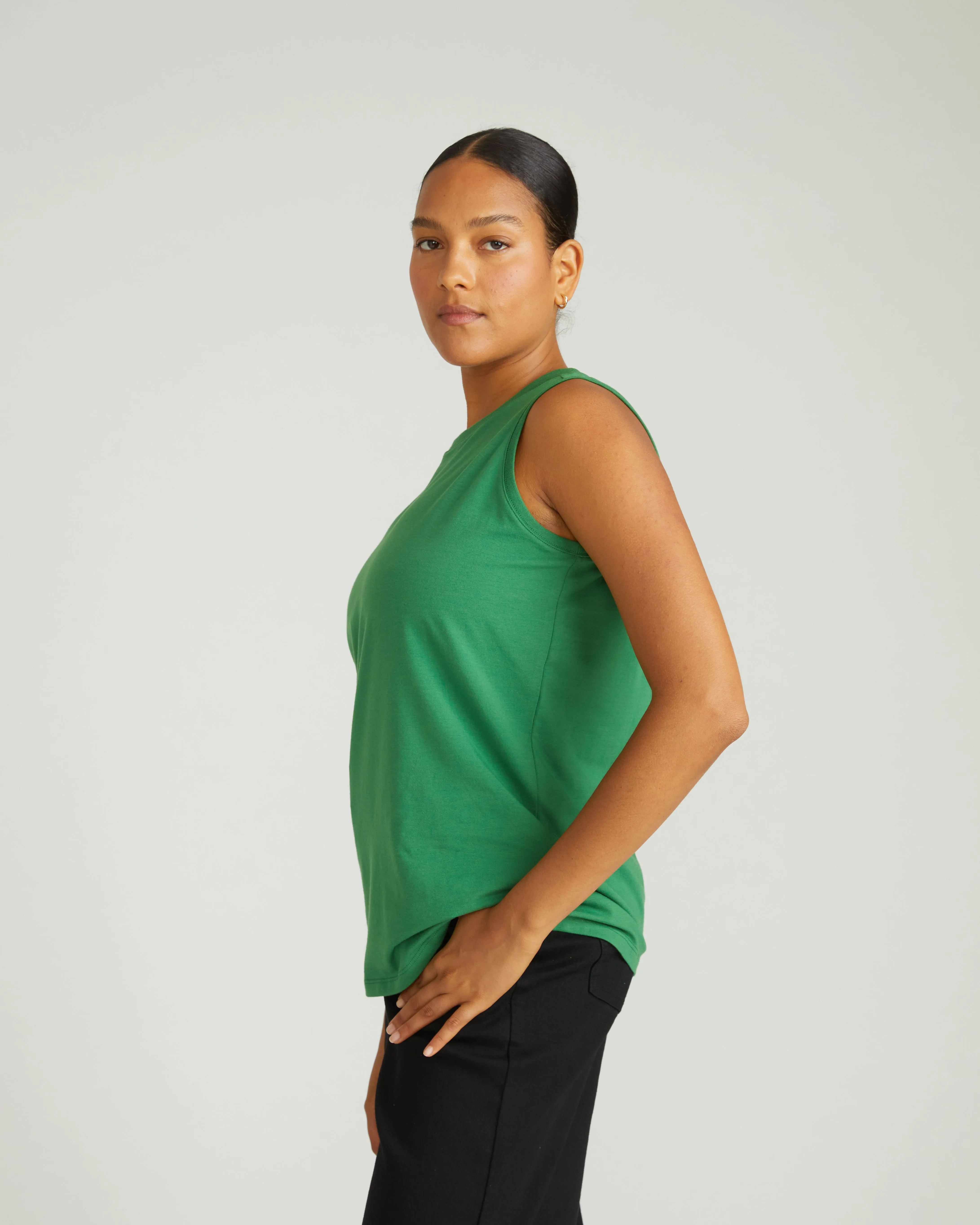 Patti Muscle Tank - Clover sold by Universal Standard product image thumbnail 4