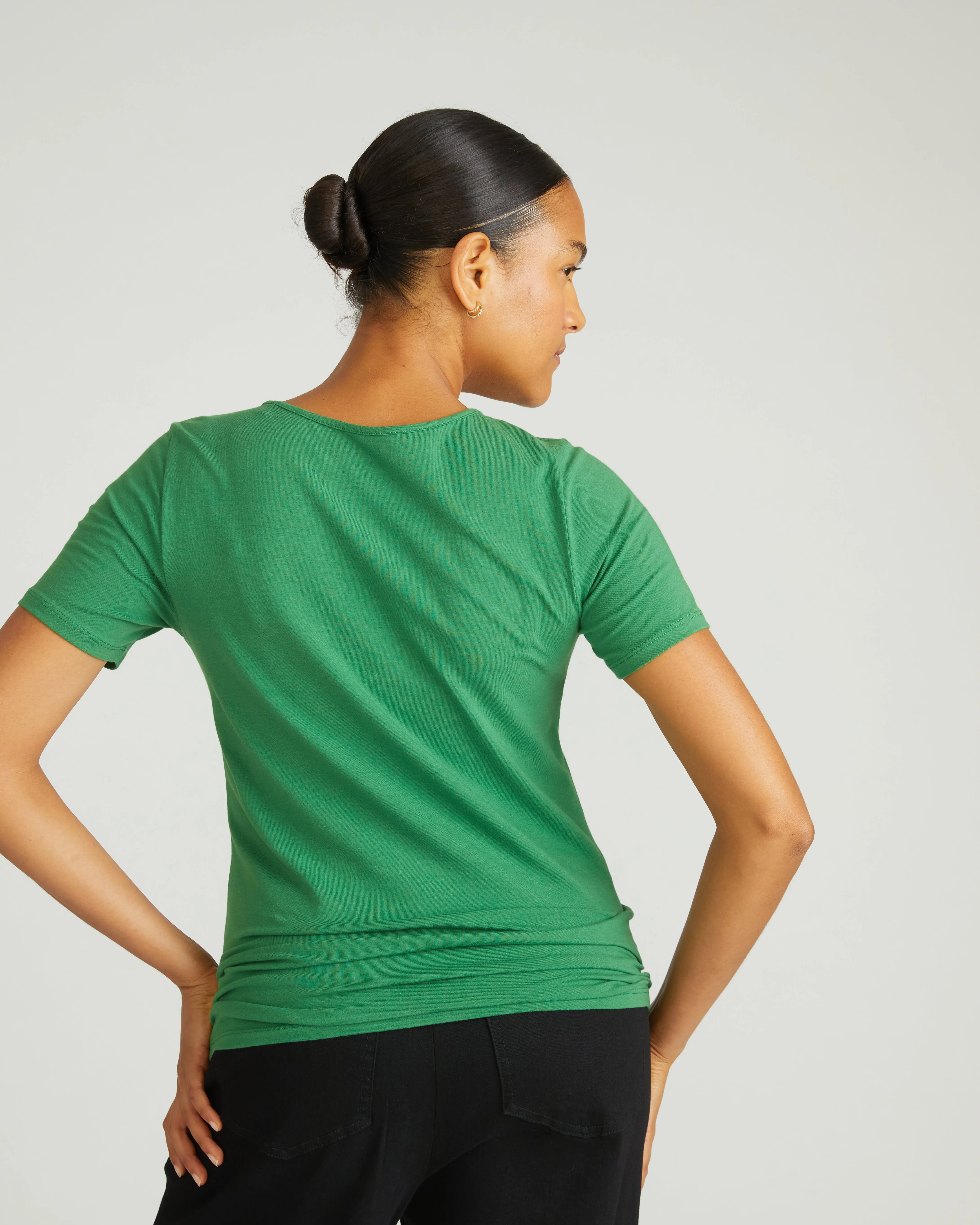 Scoop Neck Tee - Clover sold by Universal Standard product image thumbnail 3