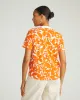 Garcon Tee - Petal Palette Print in Arancia sold by Universal Standard