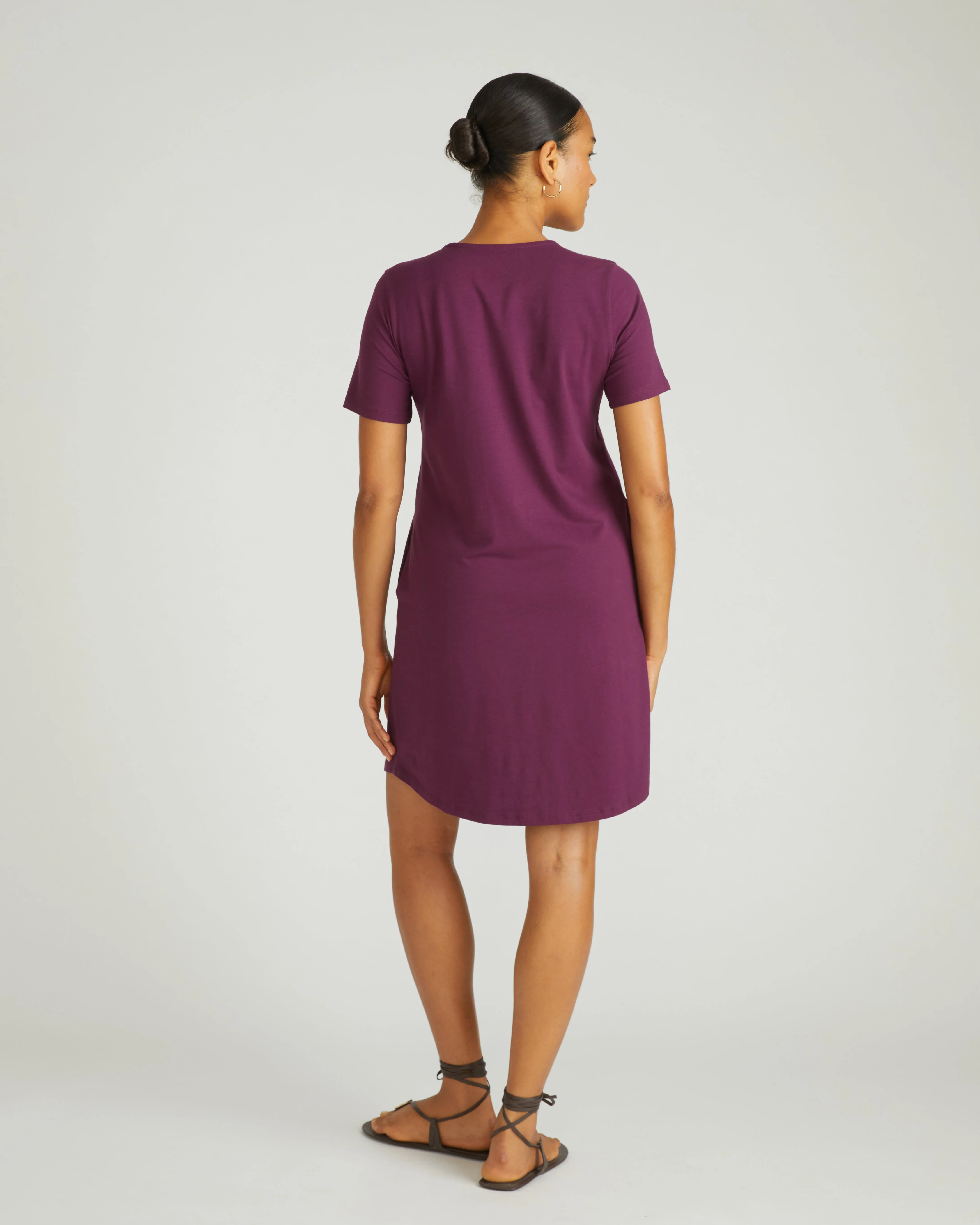 Halie T-Shirt Dress - Gamay sold by Universal Standard product image thumbnail 3