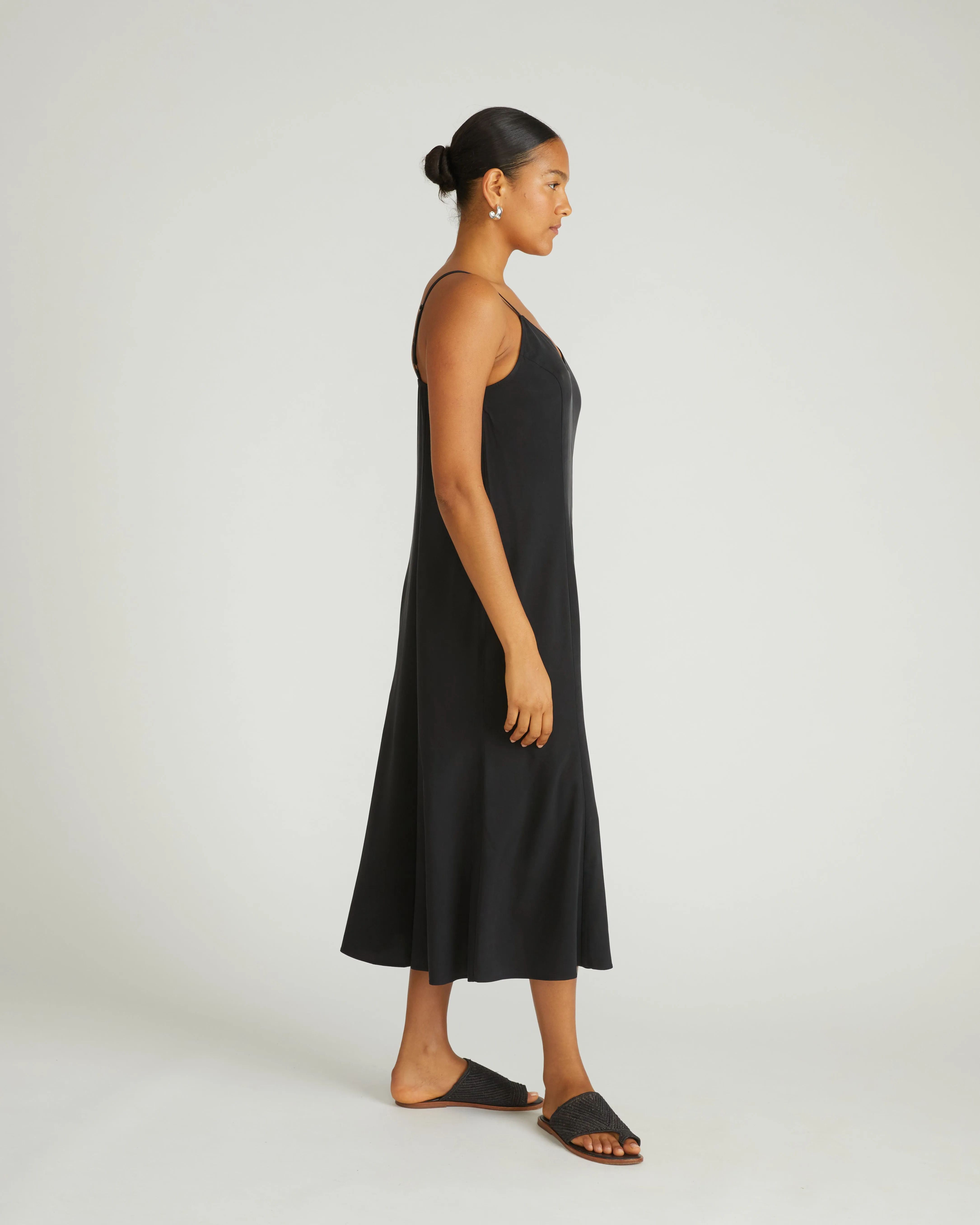 Amber Summer Slip Dress - Black sold by Universal Standard product image thumbnail 2