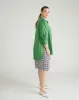 Cooling Stretch Cupro Artist Shirt - Clover sold by Universal Standard