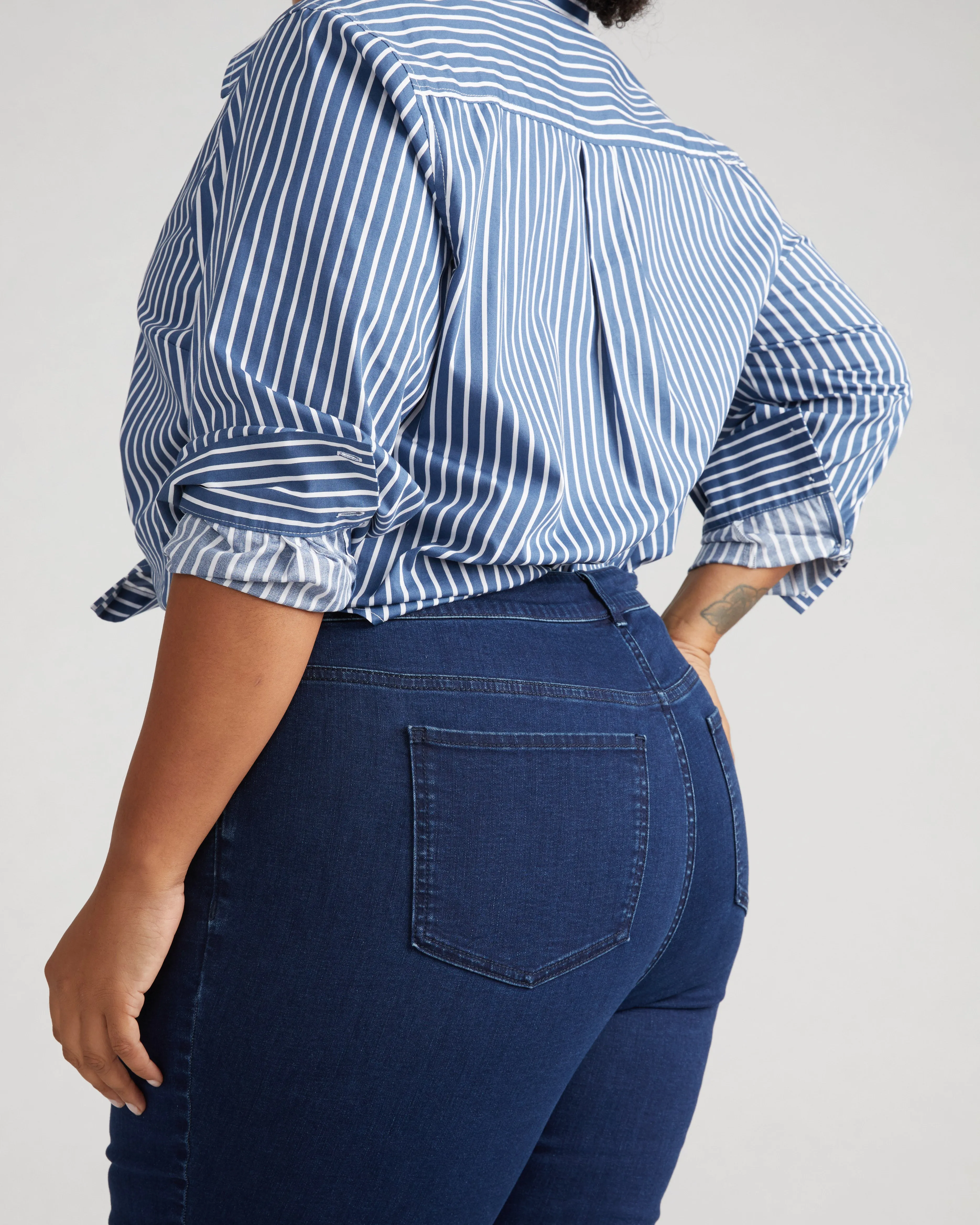 Polina Jeans - Dark Indigo sold by Universal Standard product image thumbnail 3