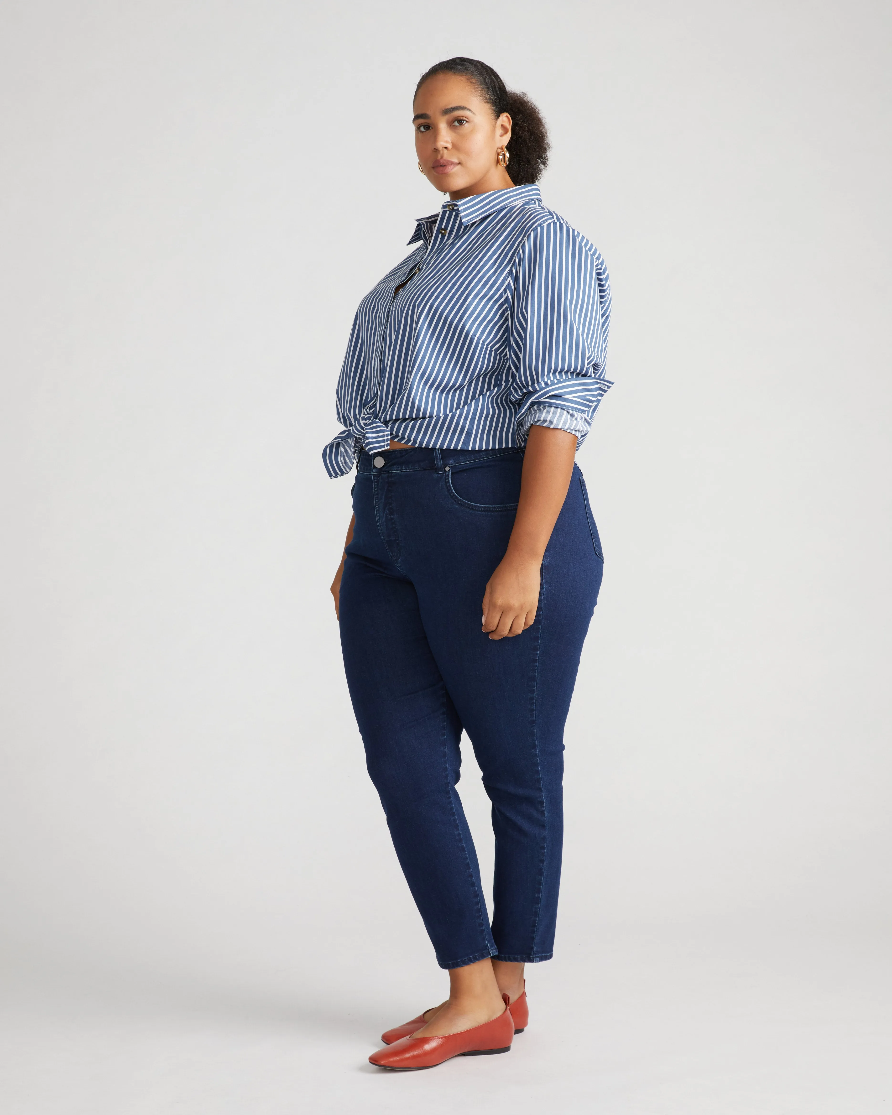 Polina Jeans - Dark Indigo sold by Universal Standard product image thumbnail 2