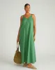 Kite Linen Dress - Clover sold by Universal Standard
