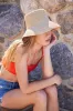 Chic Crochet Bucket Hat sold by Universal Standard