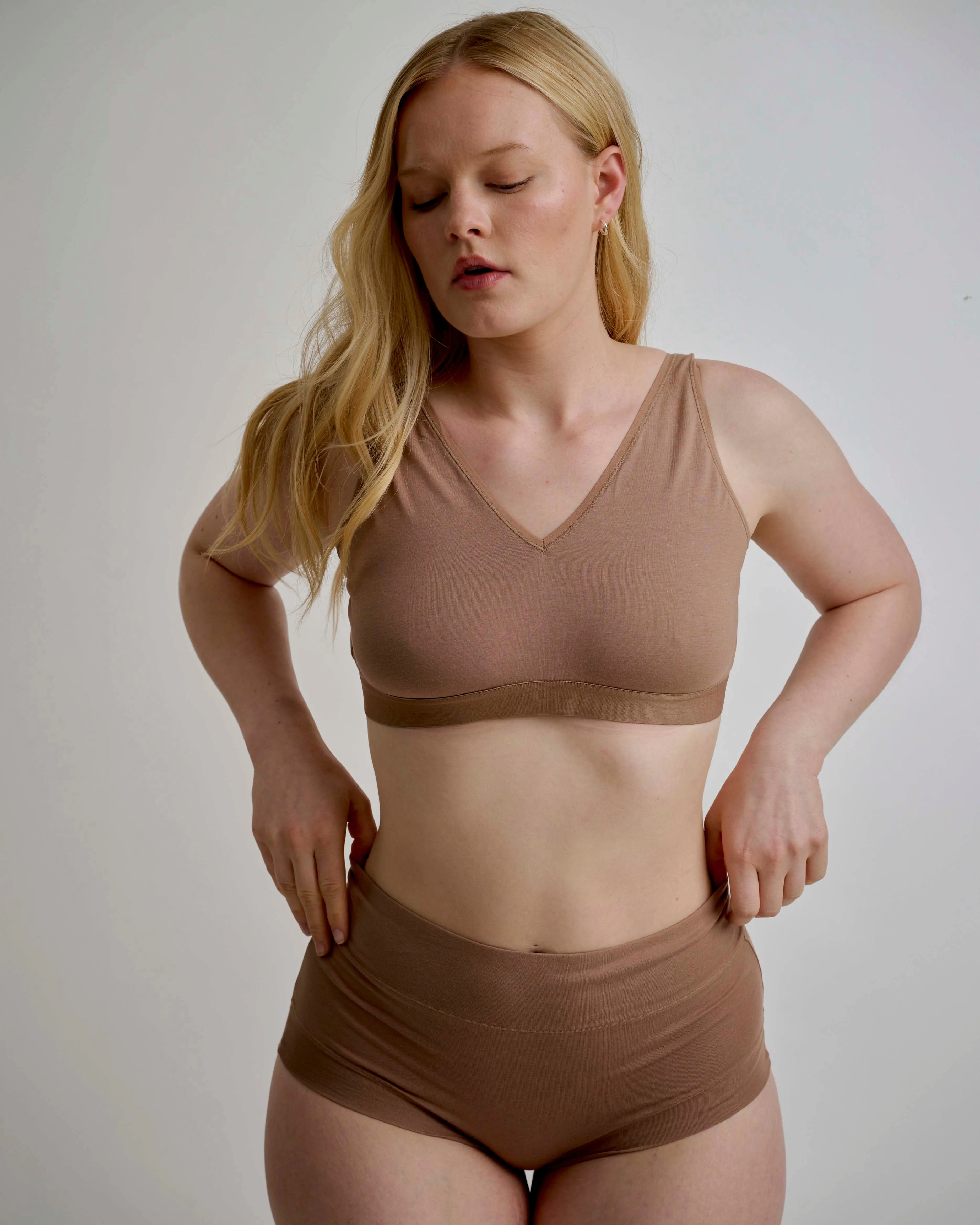 UltimateS Lounge Bra - Spice sold by Universal Standard